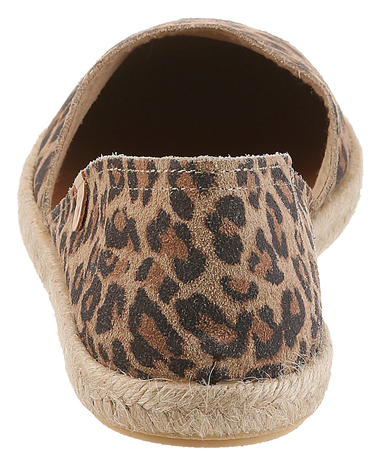 VERBENAS Espadrille Strandschuh, Sommerschuh, Loafer im trendigen Animal-Look