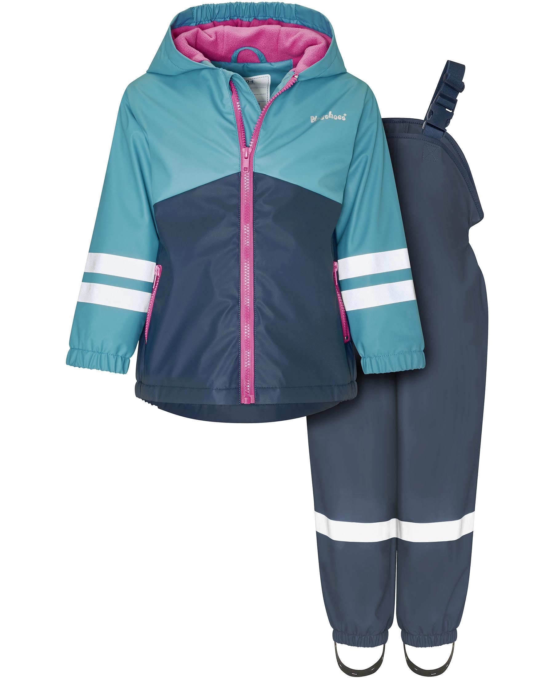 Playshoes Regenoverall Regen-Anzug mit Fleece-Futter