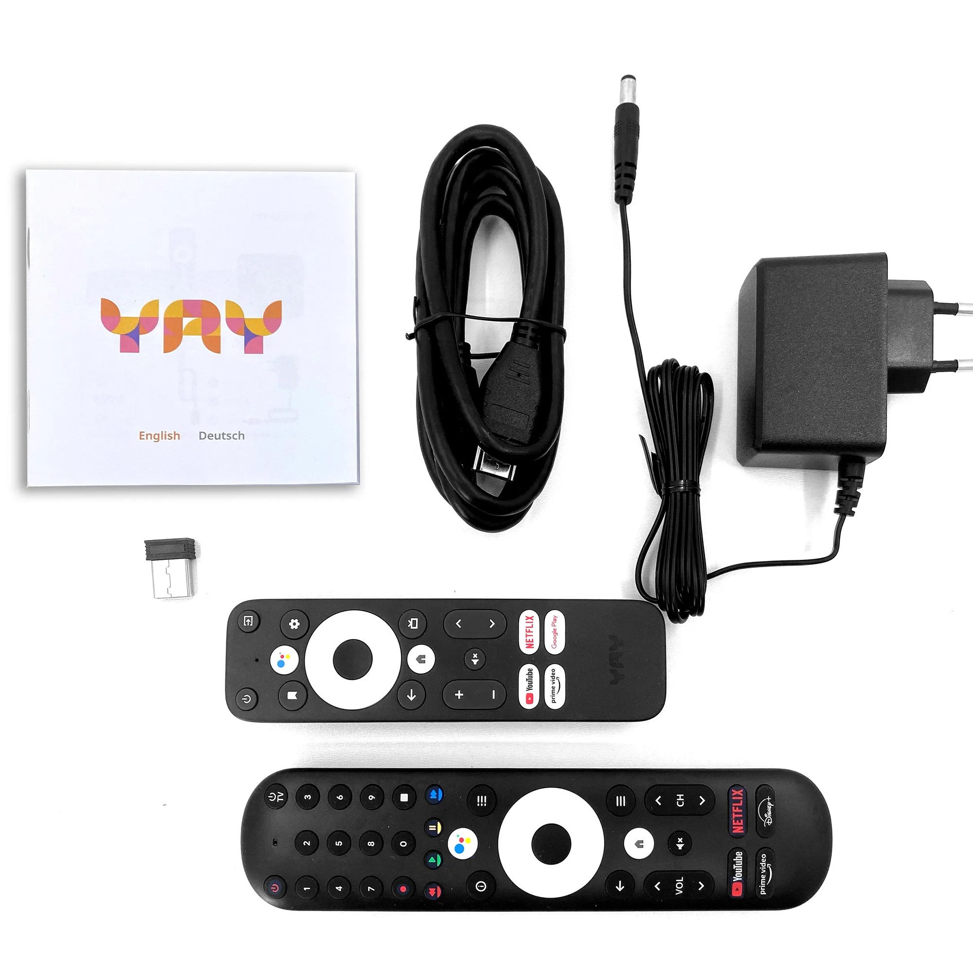 VU+ Streaming-Box VU+ YAY GO PRO Android TV 4K UHD Streaming Box
