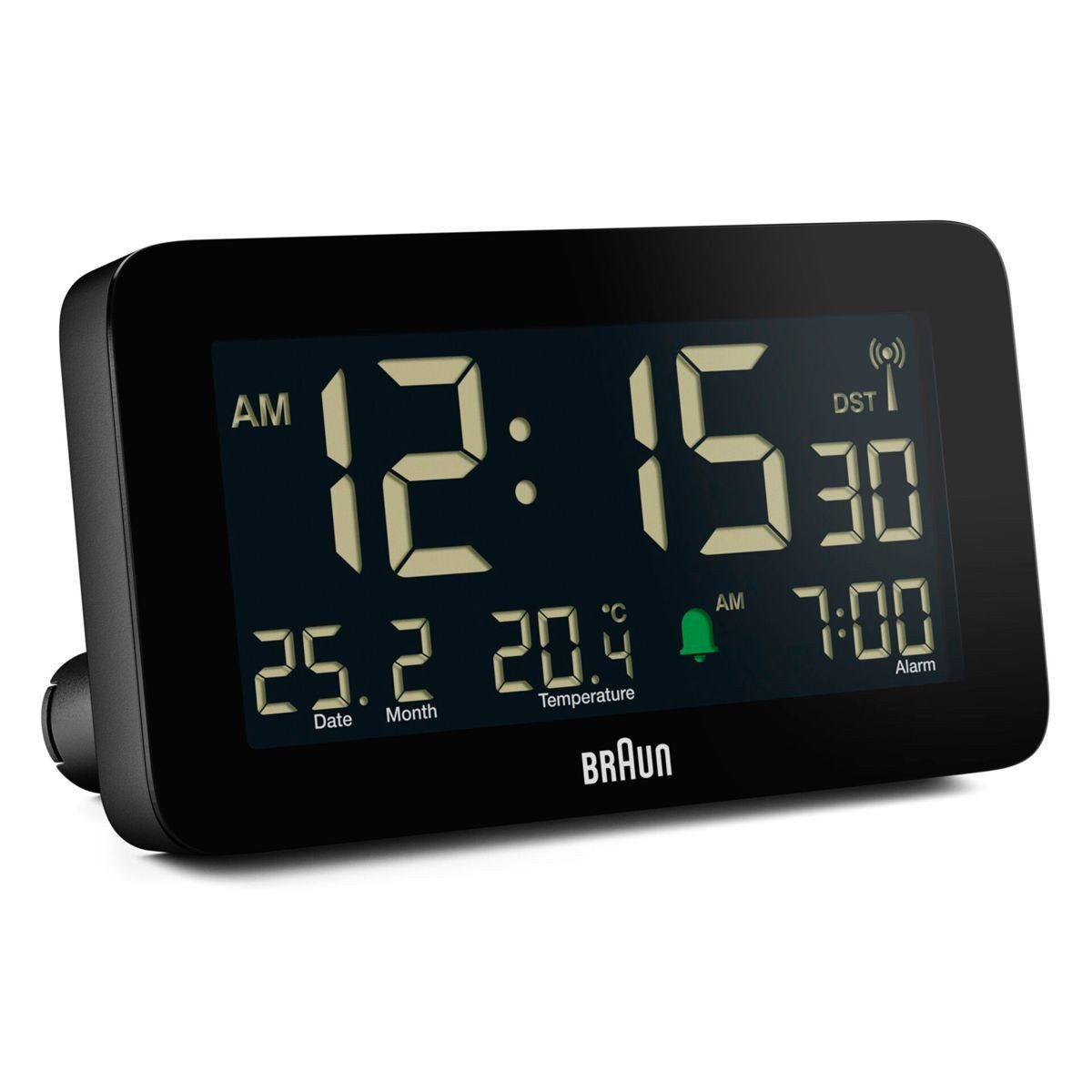 Braun Wecker BC10 DCF-B Funkwecker schwarz günstig online kaufen