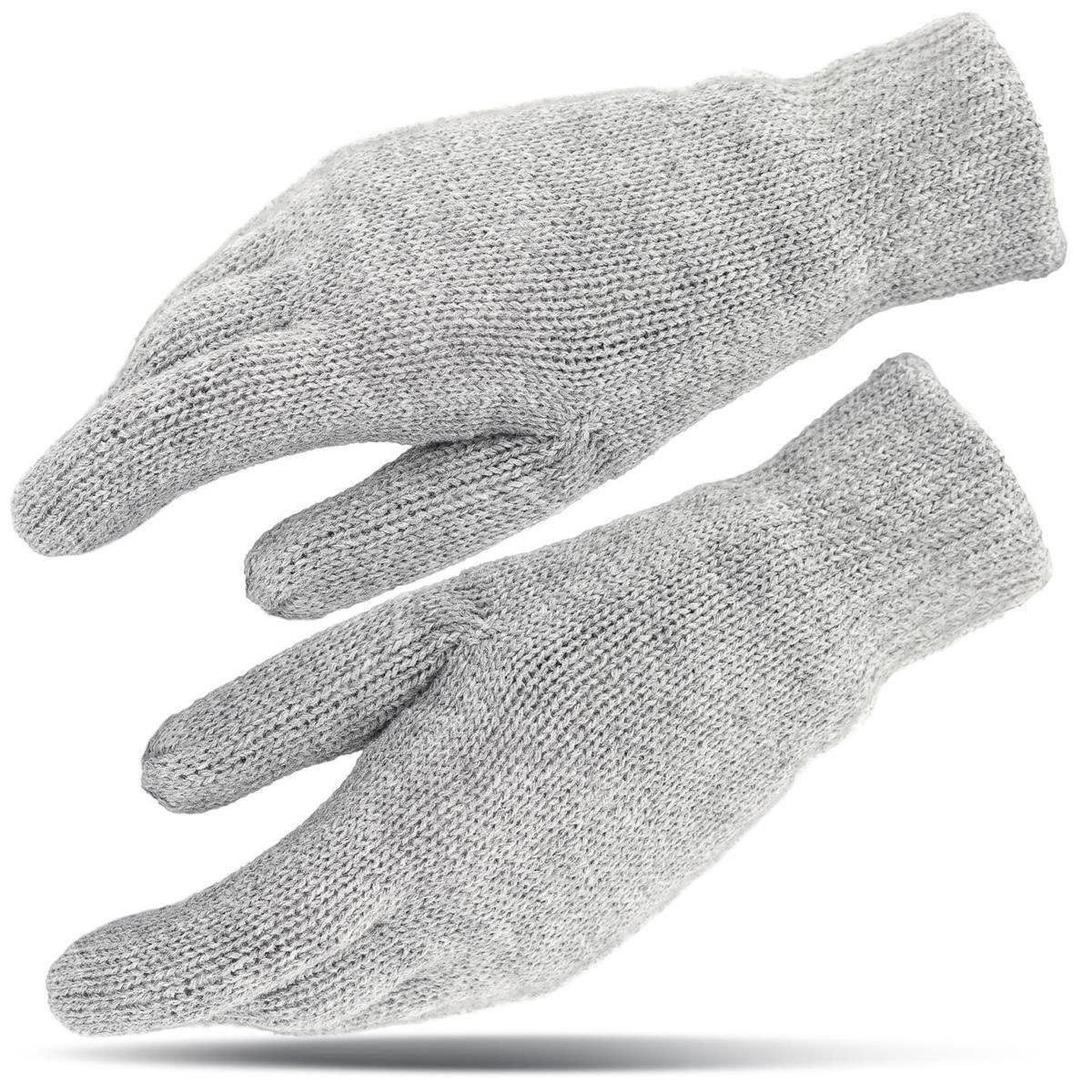 Grau Tarjane Thinsulate Handschuhe Strickhandschuhe Unisex 3M