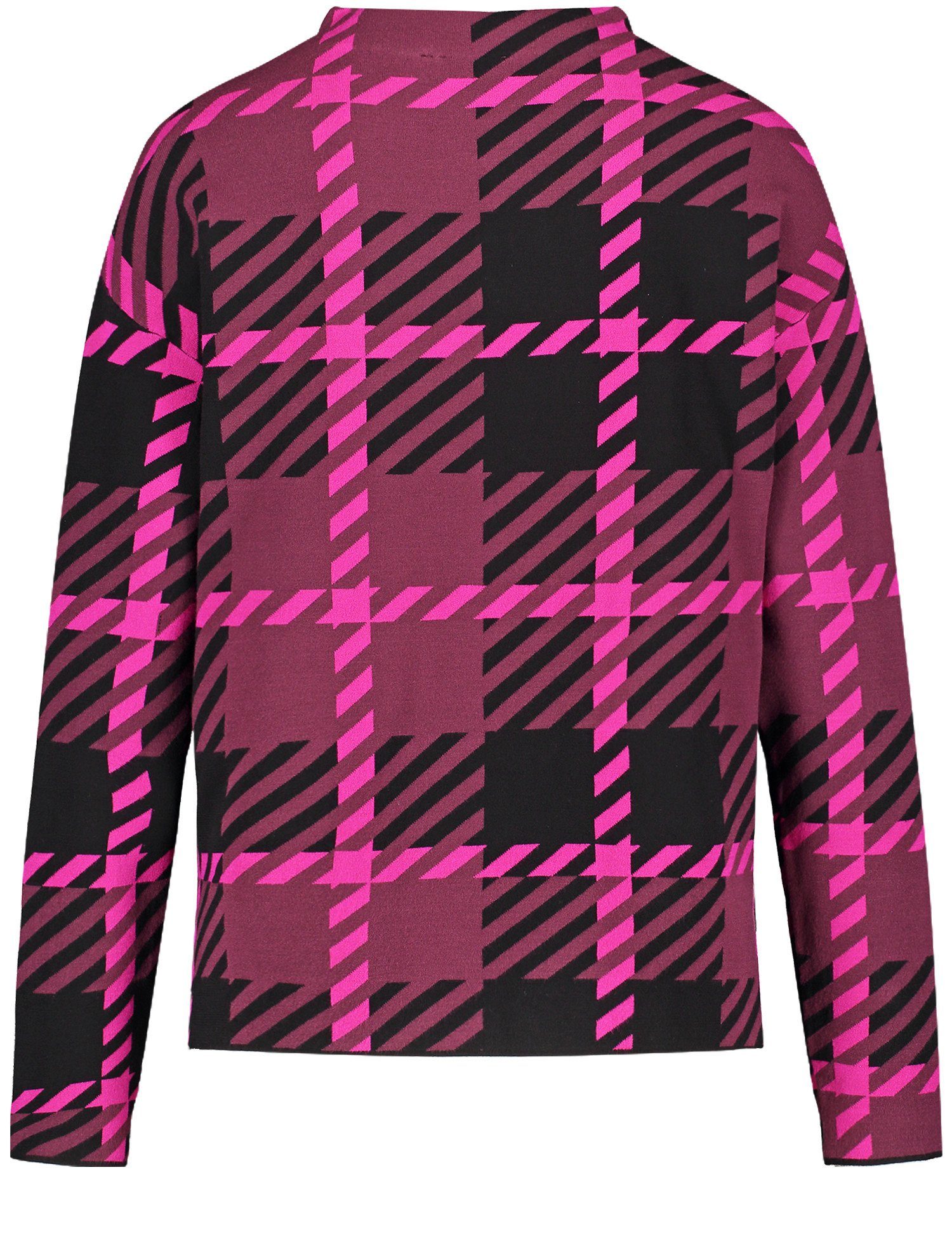 GERRY WEBER Strickpullover Pullover Mit Markantem Karo