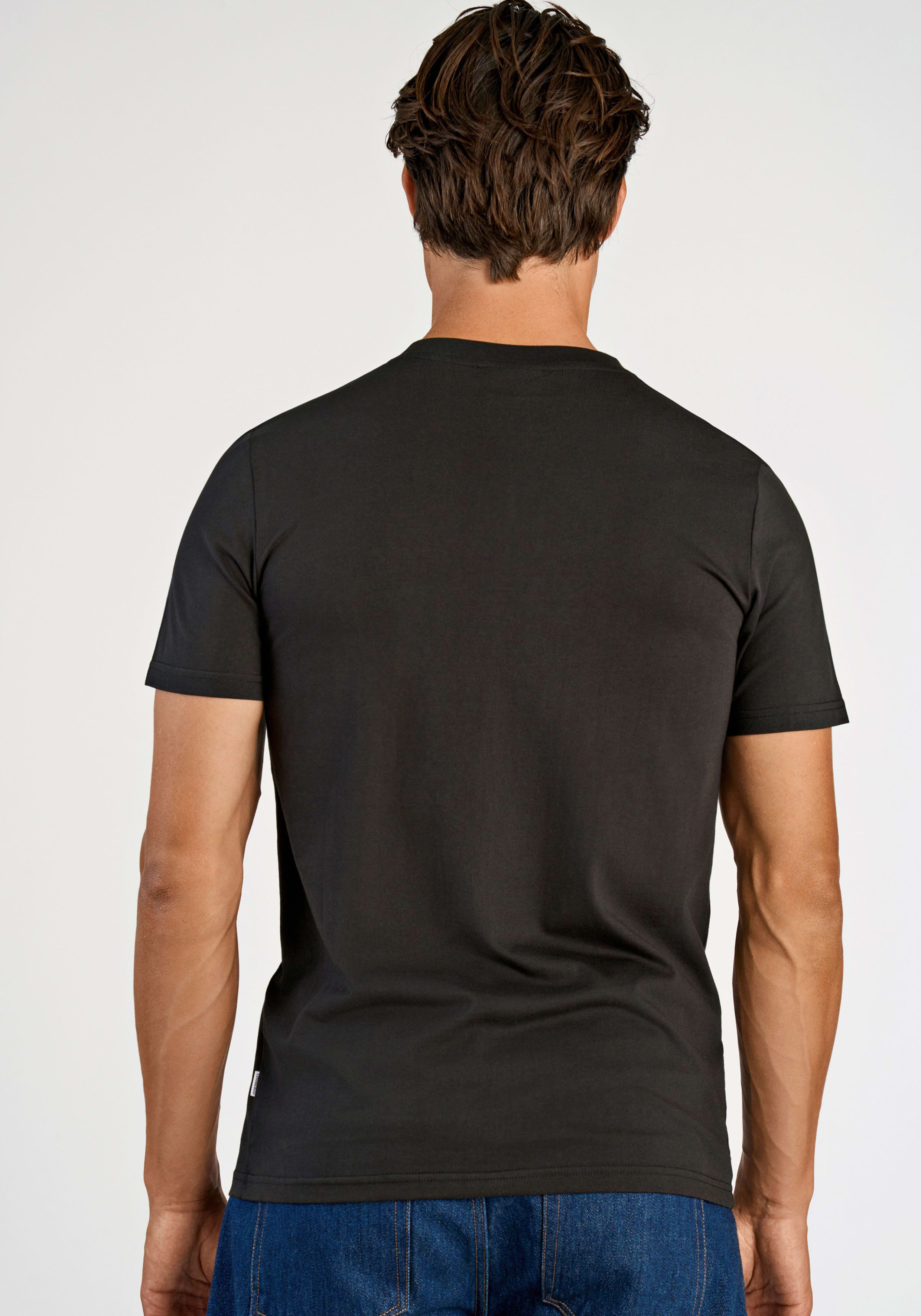 LINDBERGH T-Shirt mit Statement-Stickerei auf der Brust günstig online kaufen