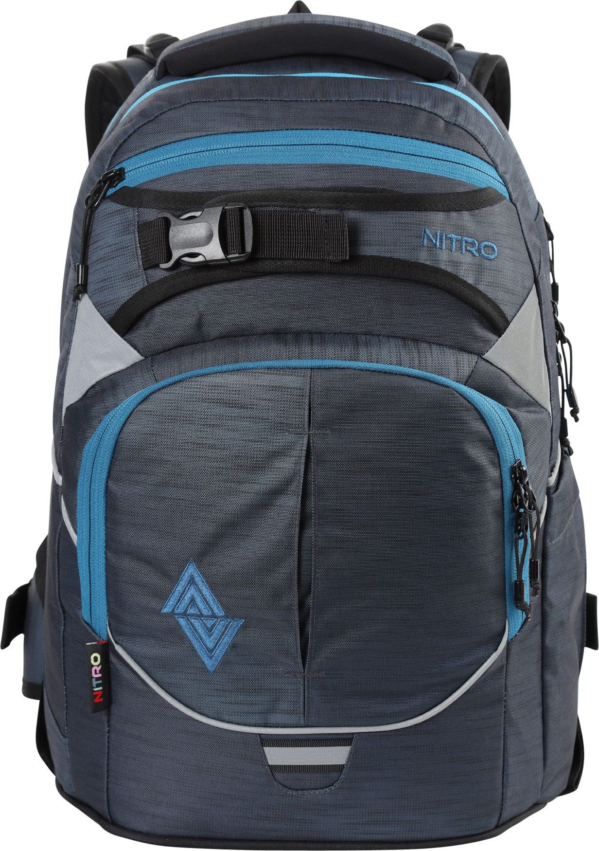 NITRO Schulrucksack SUPERHERO, haze, Reisetasche, Travel Bag, Alltagsrucksack, Daypack, Schoolbag