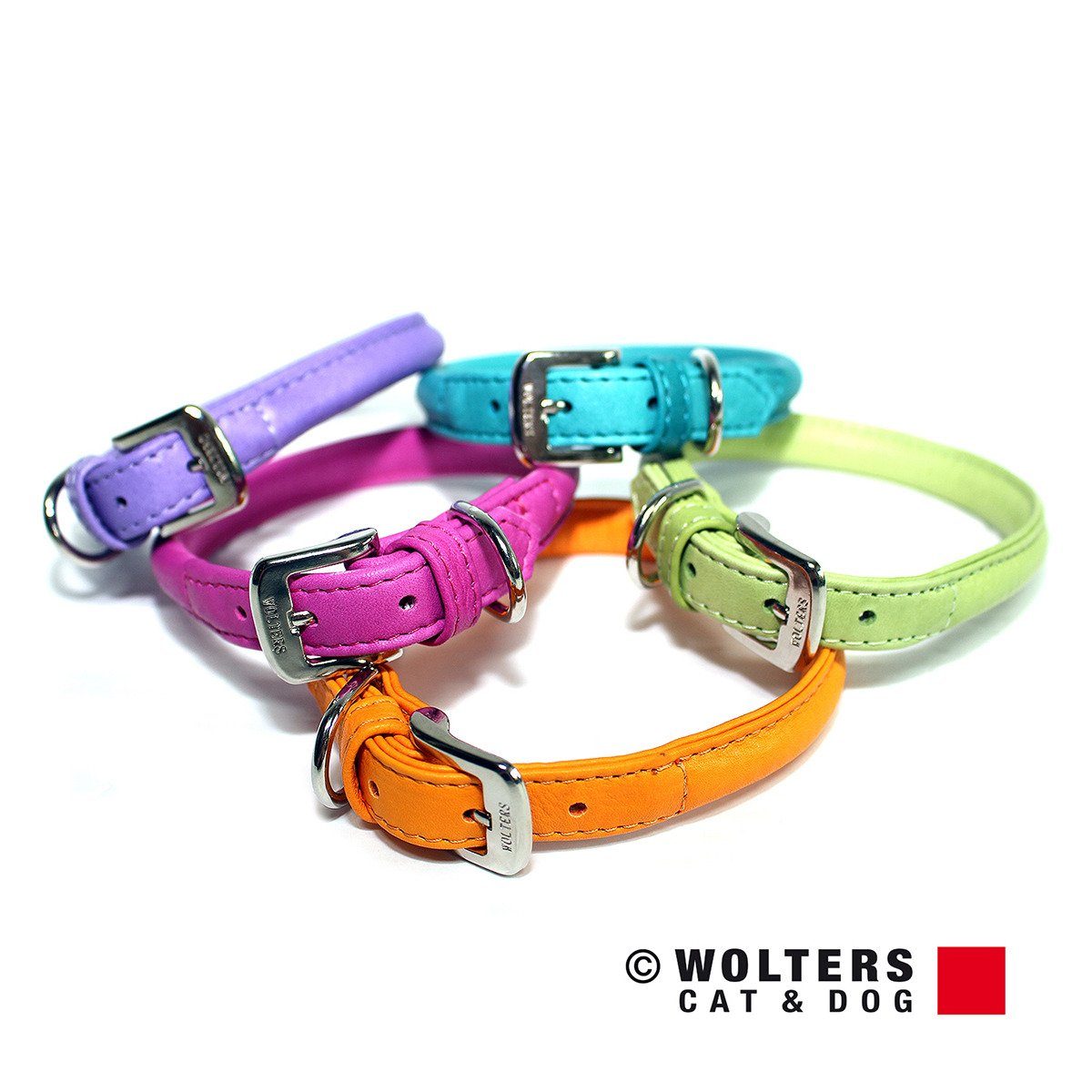 Wolters Hunde-Halsband Halsband Terravita rund apfel