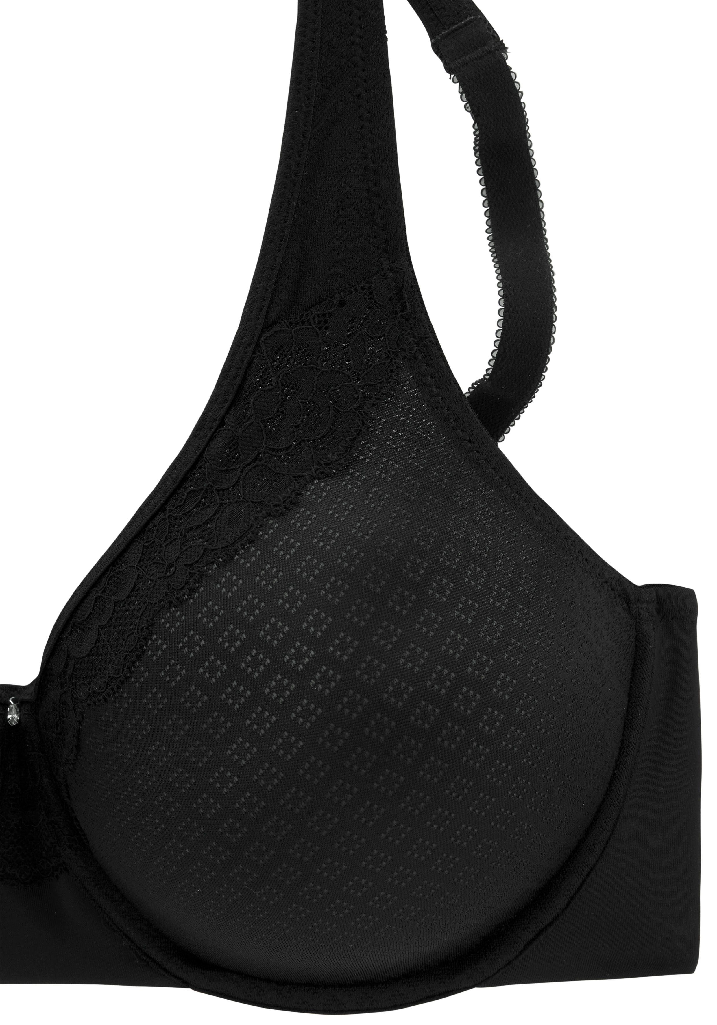 Nuance by Lascana Minimizer-BH mit Bügel & Spitzenborte – ideal für große Größen – Bild 5 von 5