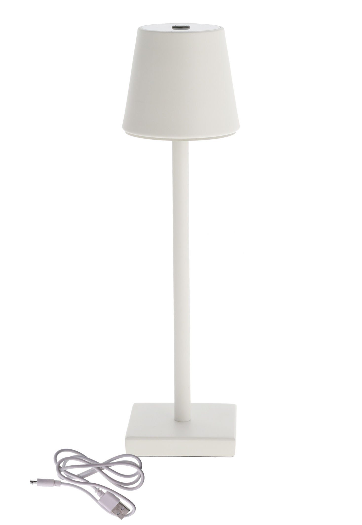 Spetebo LED Tischleuchte Metall LED Akku günstig online kaufen