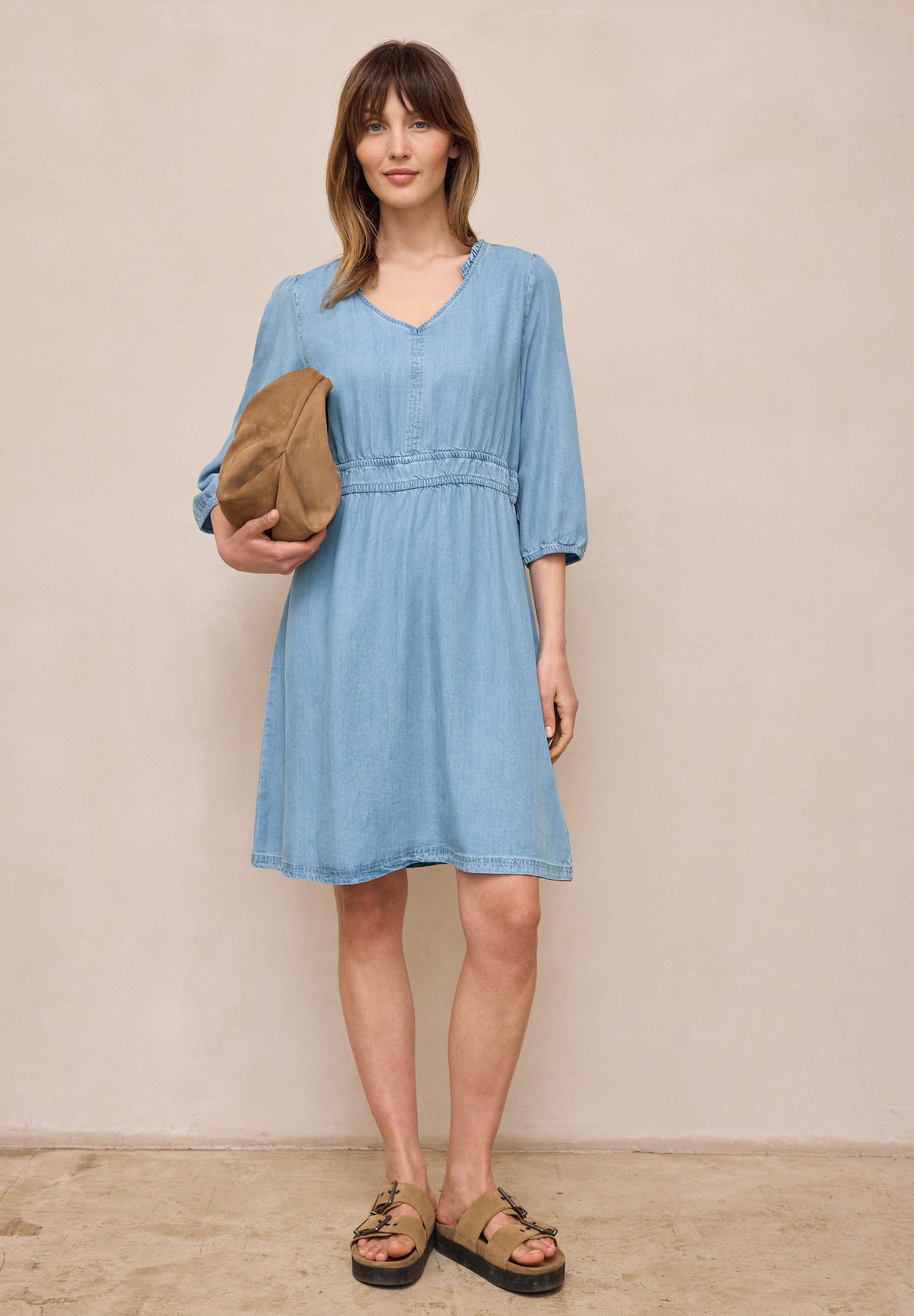 STREET ONE STUDIO Jeanskleid aus Lyocell