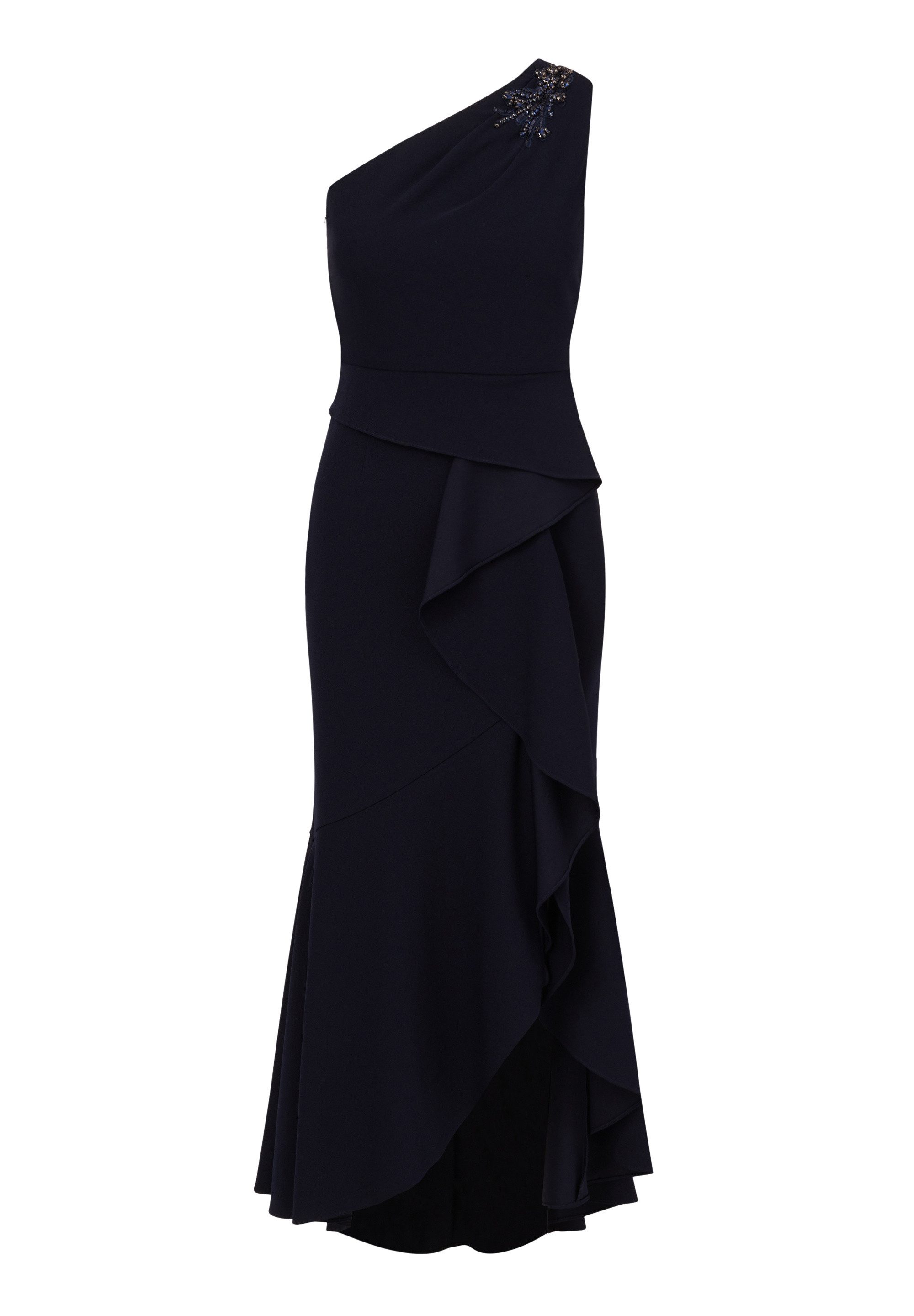 Adrianna Papell Abendkleid Beaded Knit Crepe Gown Tailliert, figurbetont, e günstig online kaufen
