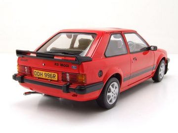 Sun Star Modellauto Ford Escort RS 1600i RHD 1984 rot Modellauto 1:18 Sun Star, Maßstab 1:18