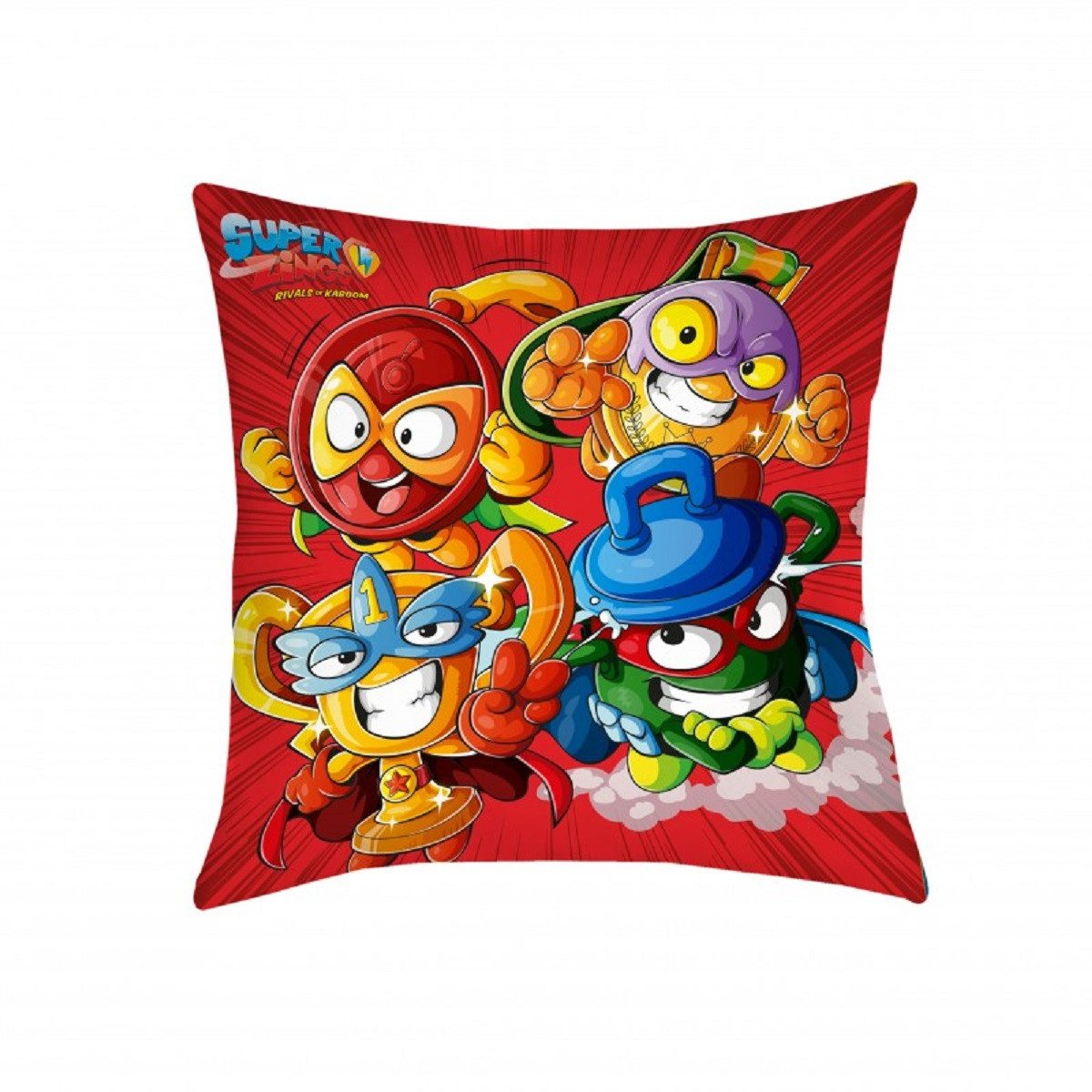 Super Zings Dekokissen - Kuschelkissen (1 Stk) 40 x 40 cm aus Polyester