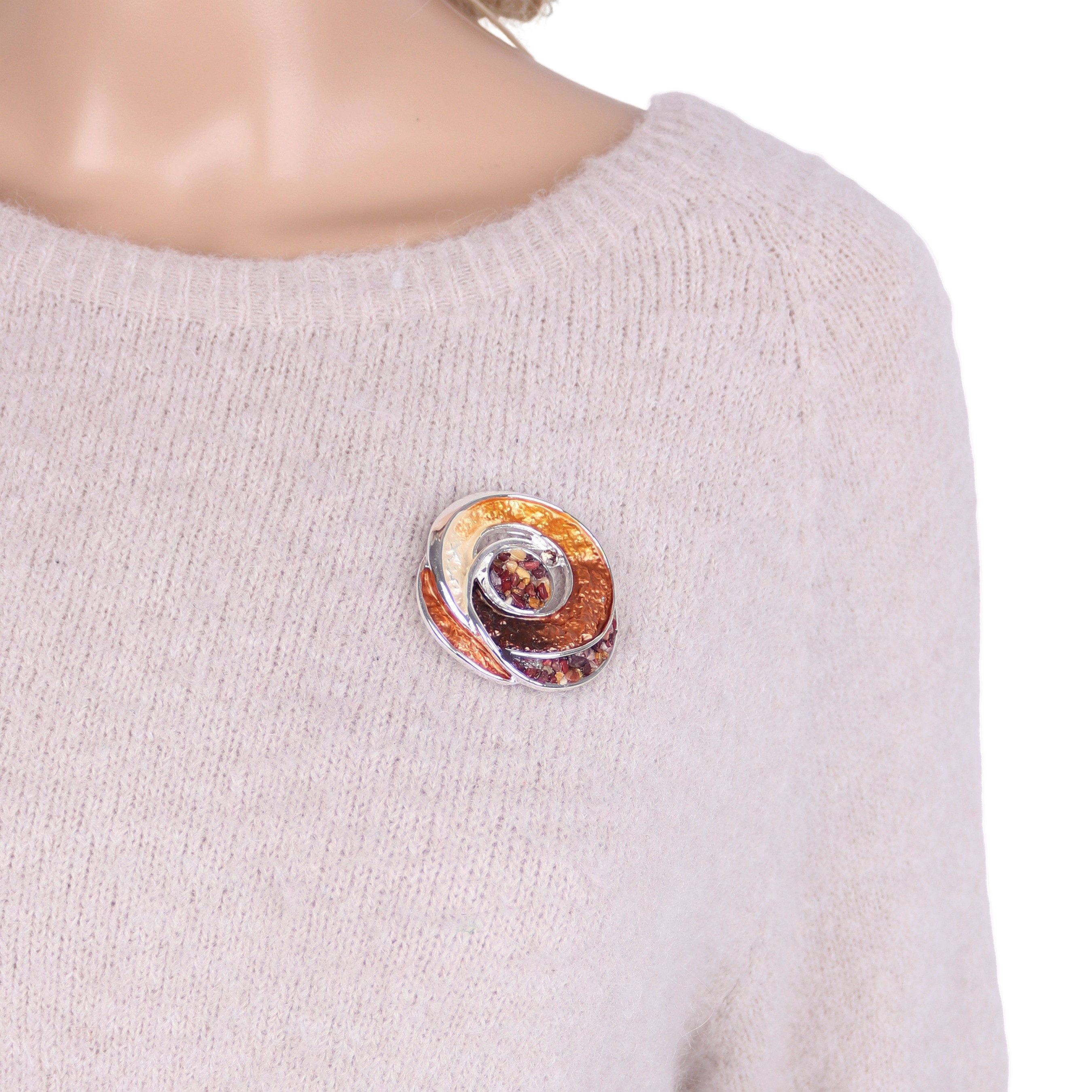 MIRROSI Brosche Magnetbrosche für Damen elegant, wunderschönes Design günstig online kaufen