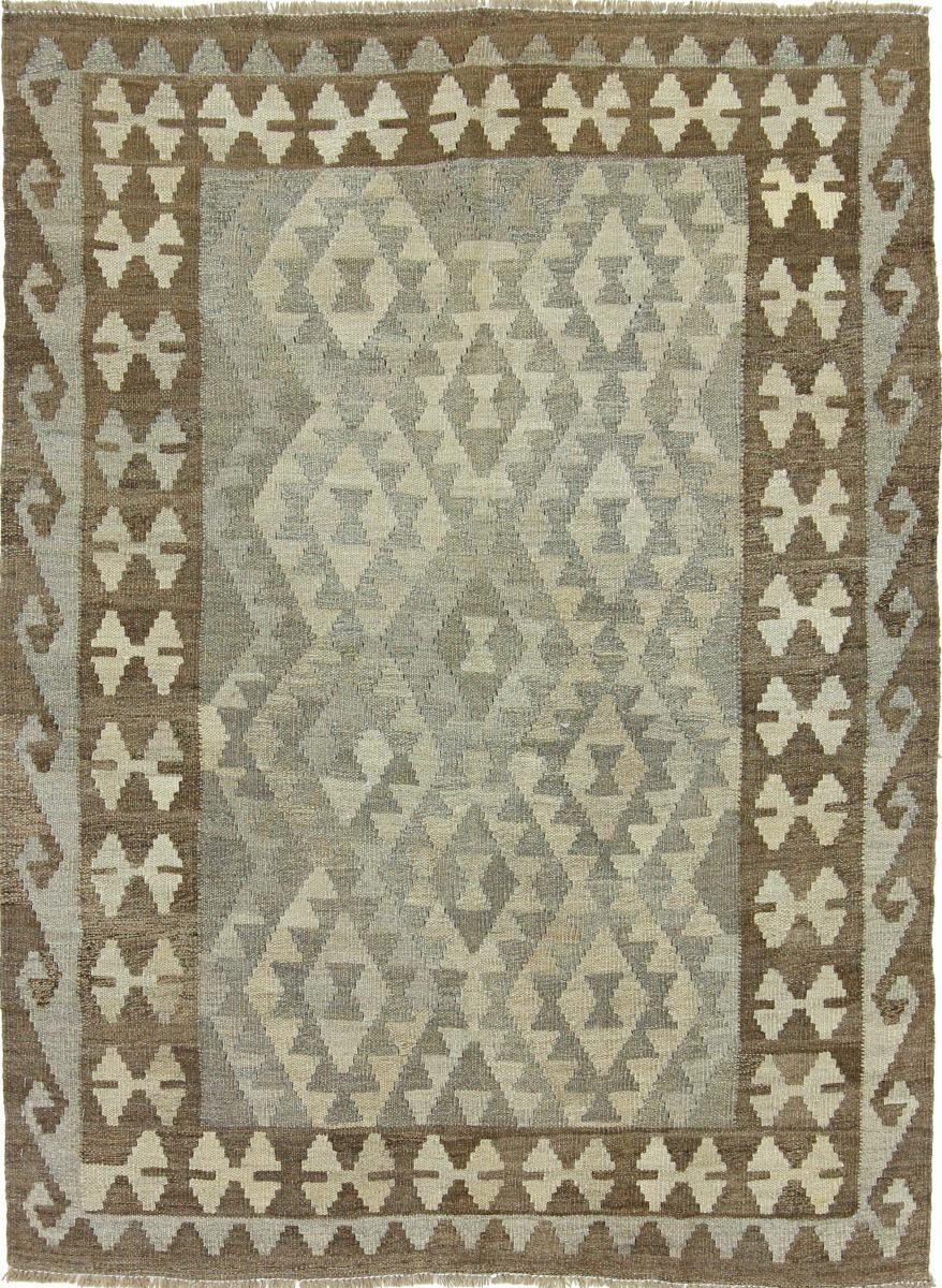 Orientteppich Kelim Afghan Heritage 106x142 Handgewebter Moderner Orientteppich, Nain Trading, rechteckig, Höhe: 3 mm
