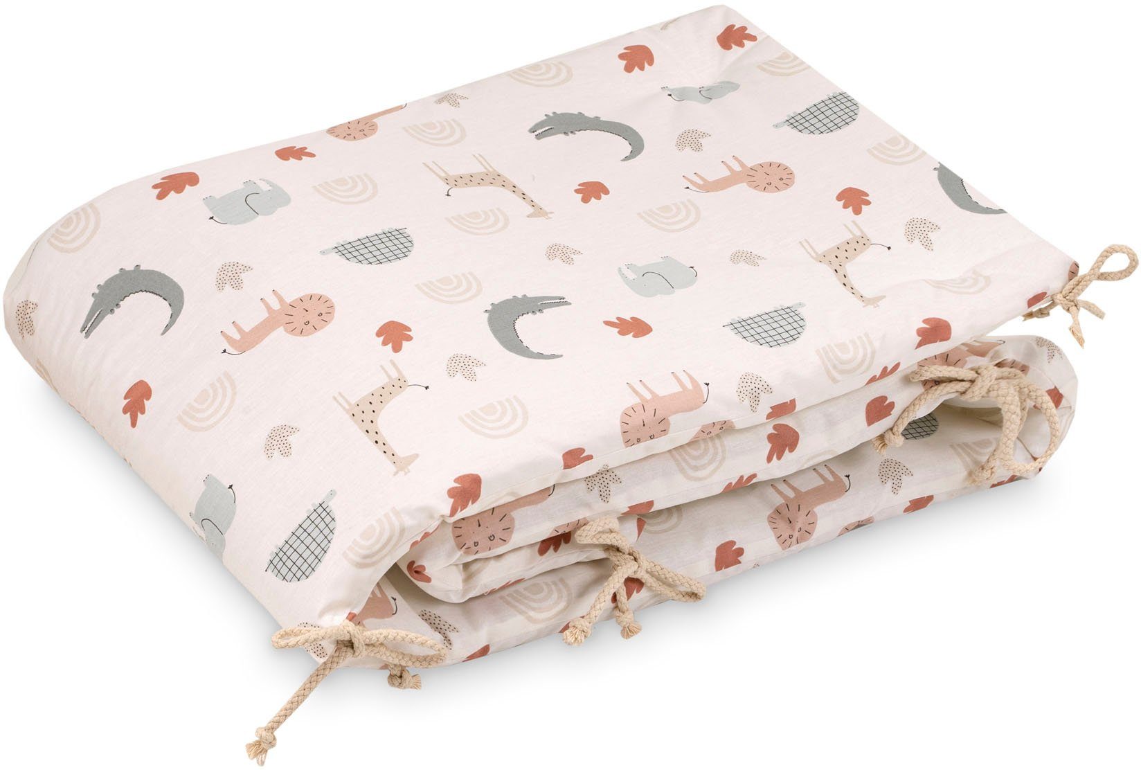 Julius Zöllner Bettnestchen Organic, Wild Friends, Made in Germany – Bild 2 von 4