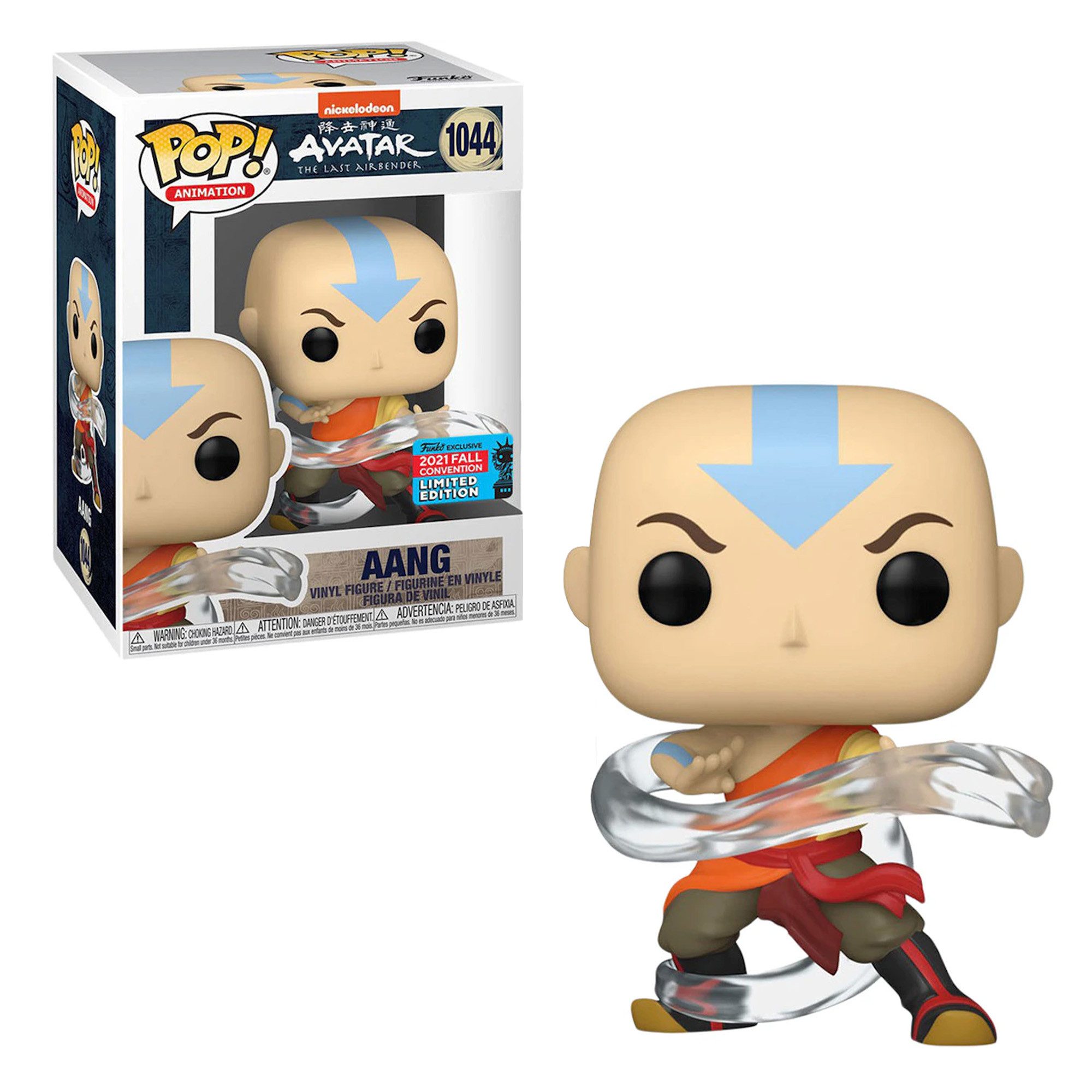 Funko Actionfigur POP! Aang (2021 Fall Convention Limited Ed) Avatar The Last Airbender