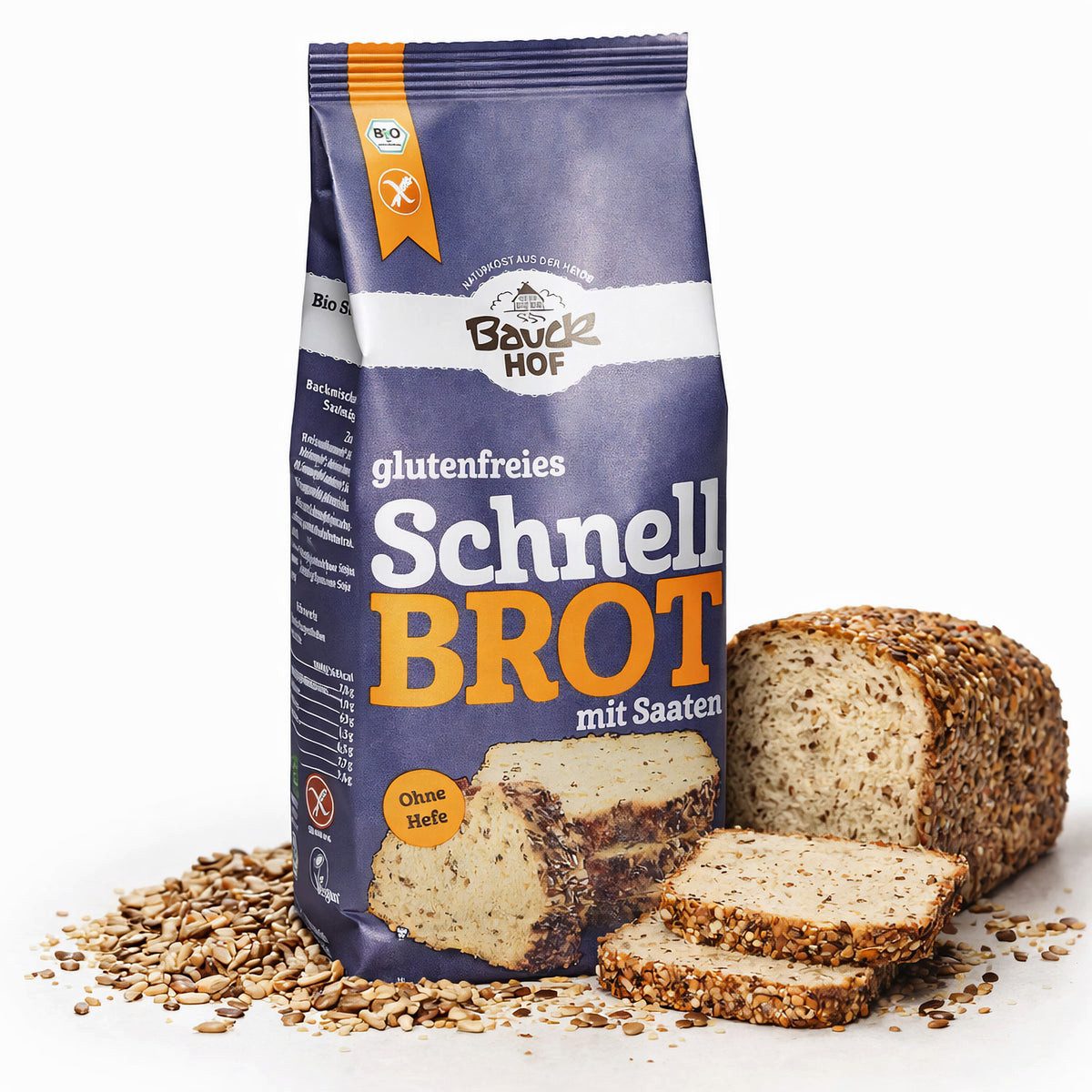 Bauckhof Mehl Bauckhof Bio Schnellbrot Backmischung glutenfrei