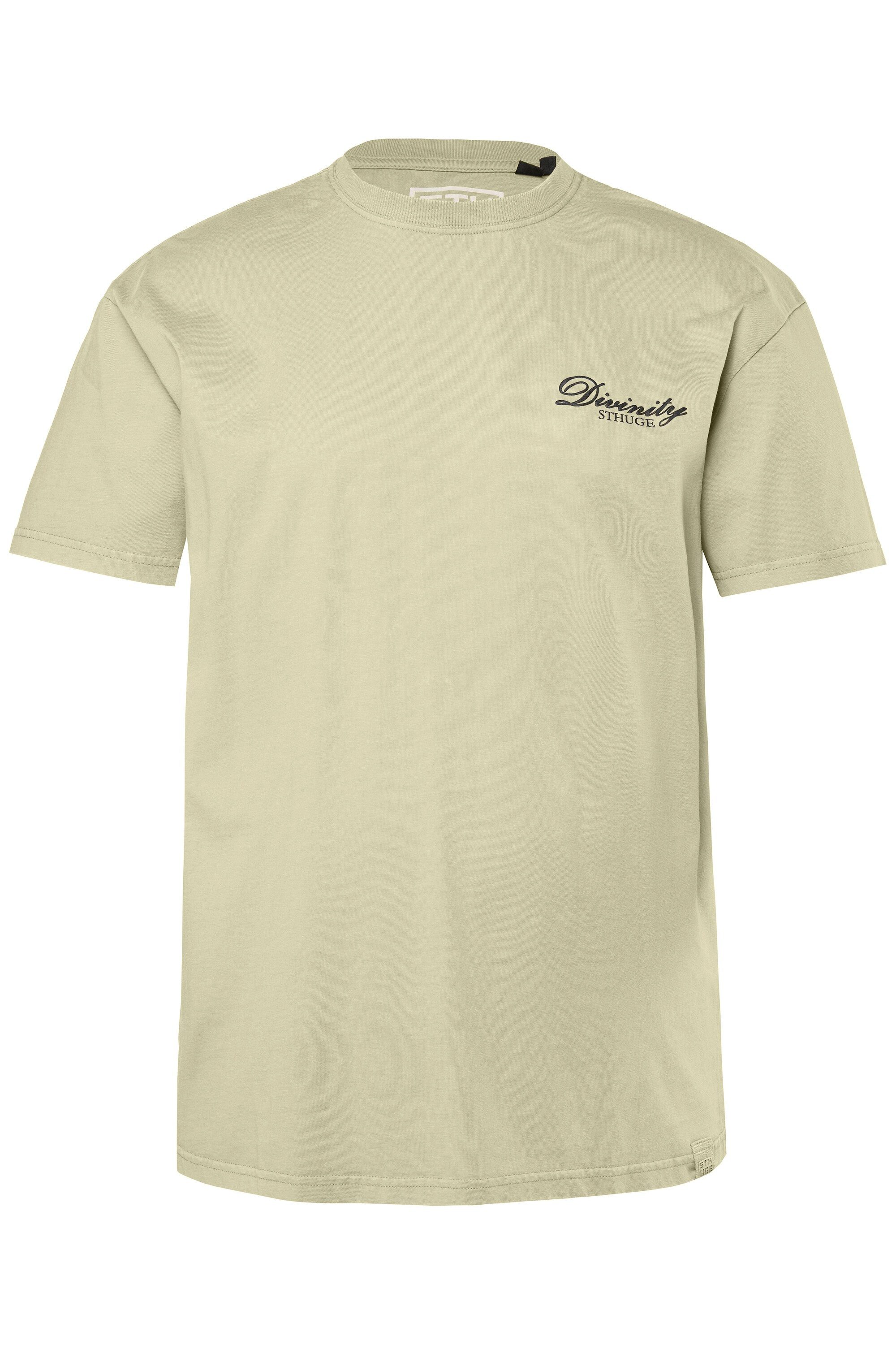 T-Shirt T-Shirt Halbarm oversized Rückenprint Vintage Look