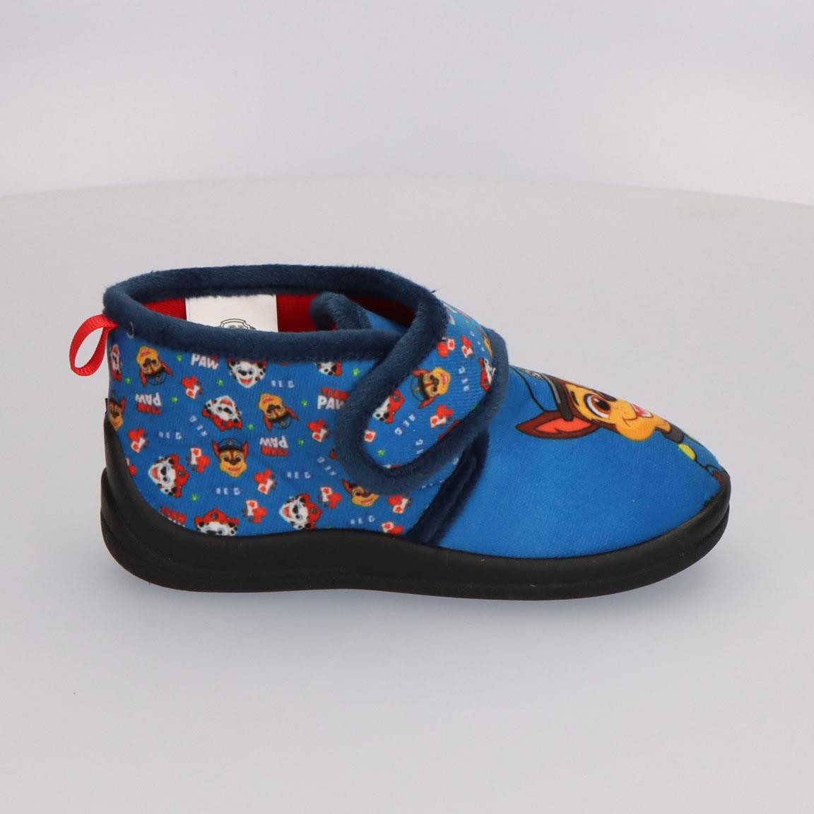 PAW PATROL PAW PATROL Kinder-Hausschuhe mit Klettverschluss Mädchen und Jungen Pantoffel