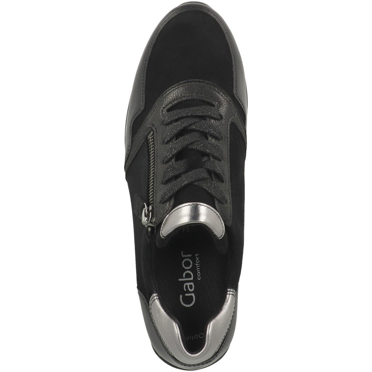 Gabor 76.528 Damen Sneaker Turnschuhe, Sportschuhe, Freizeitschuhe, Halbschuhe, Schnürschuhe