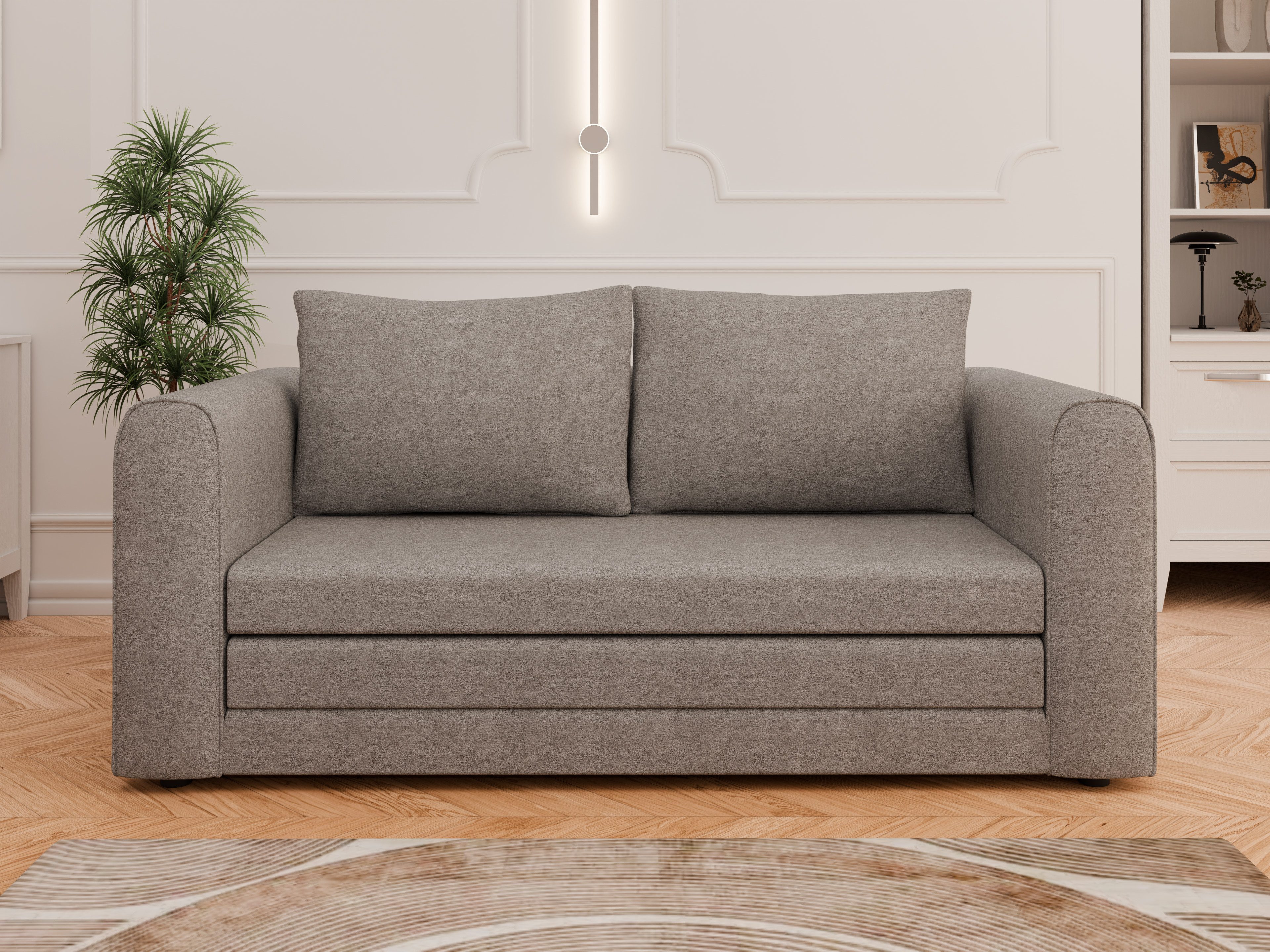PANDA MÖBEL GmbH Schlafsofa Arelis Schlafsofa mit Bettfunktion 160x69x78cm, günstig online kaufen