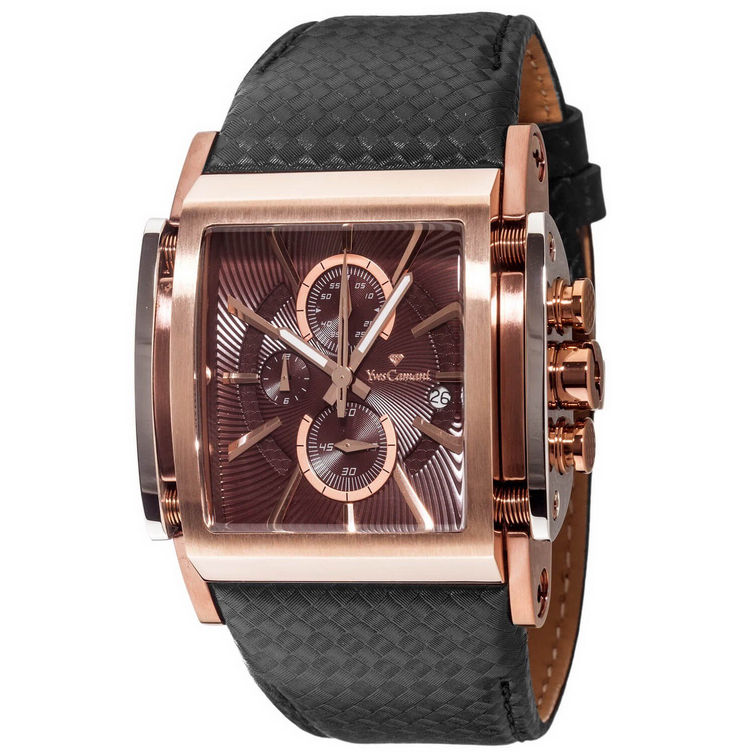 Yves Camani Quarzuhr ESCAUT ROSEGOLD COFFEE günstig online kaufen