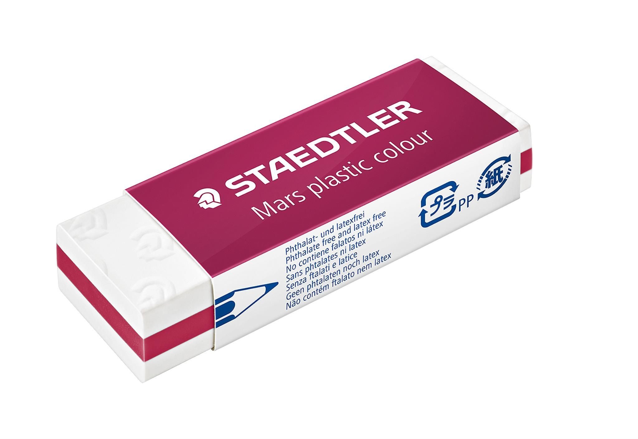 STAEDTLER Radiergummi Staedtler Radierer Mars plastic colour