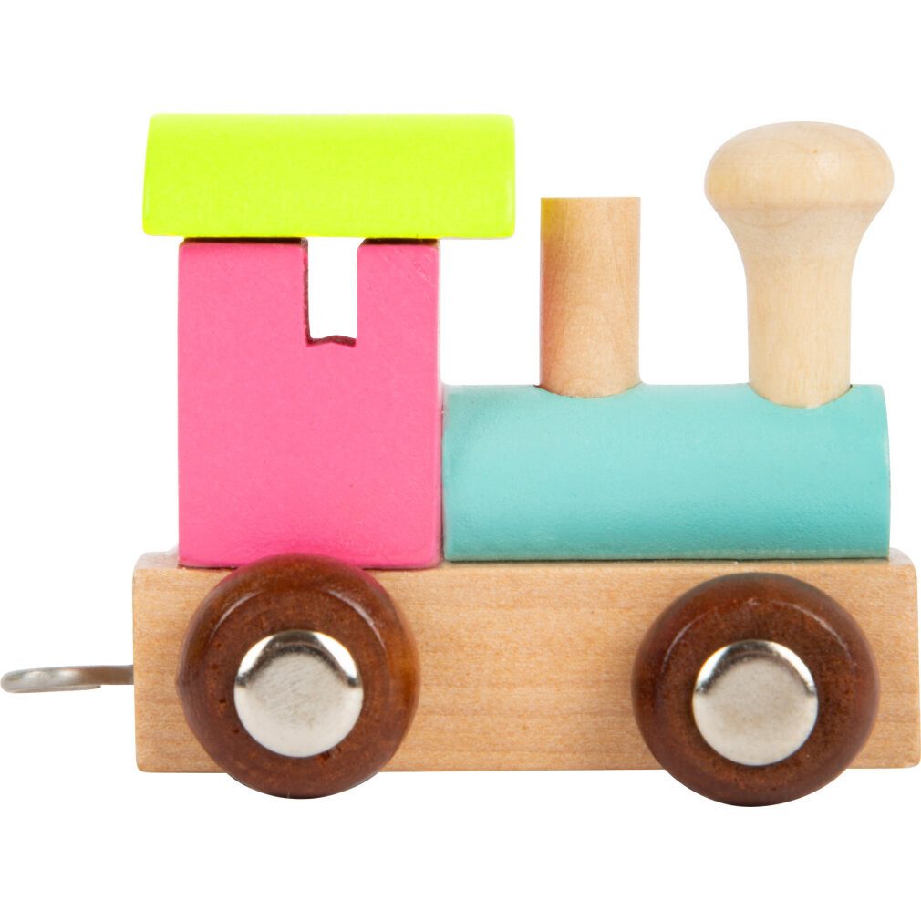 Small Foot Spielzeug-Zug Buchstabenzug Lokomotive, bunt günstig online kaufen