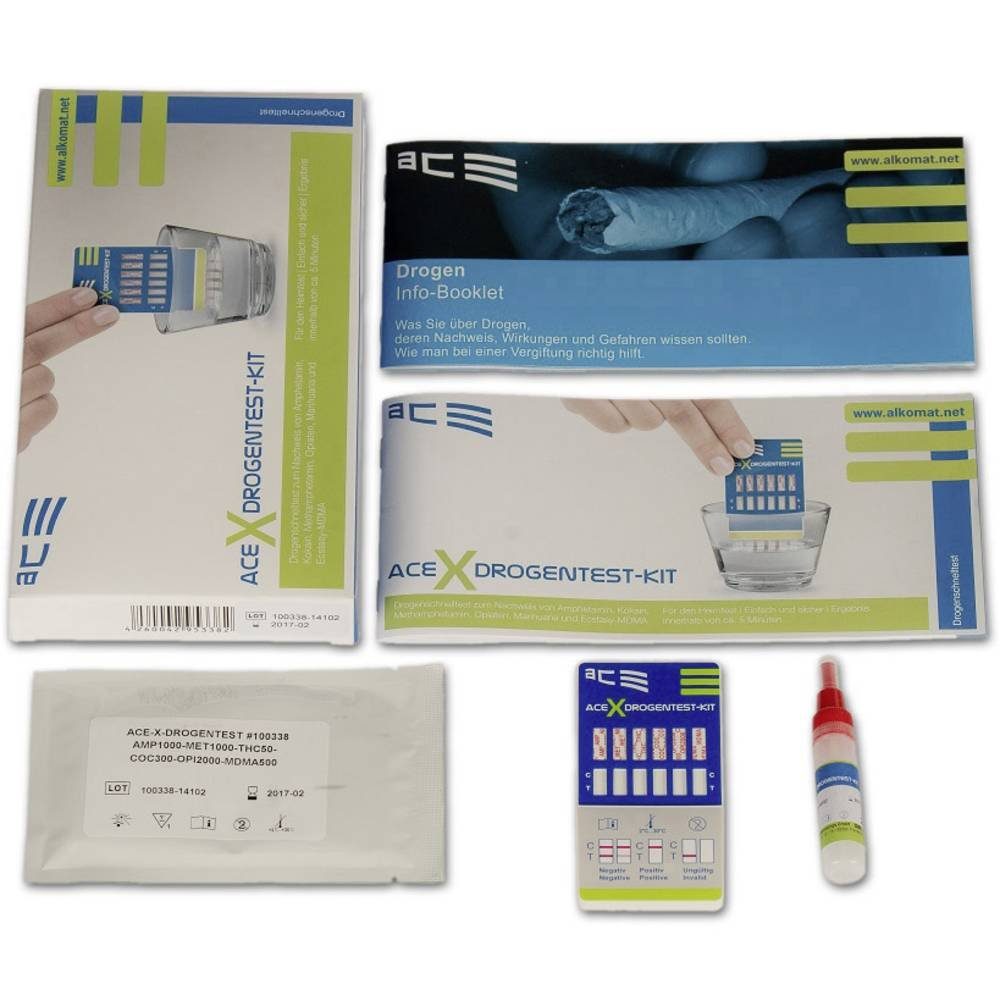 ACE Alkoholtestgerät X Drogentest-Kit 100338