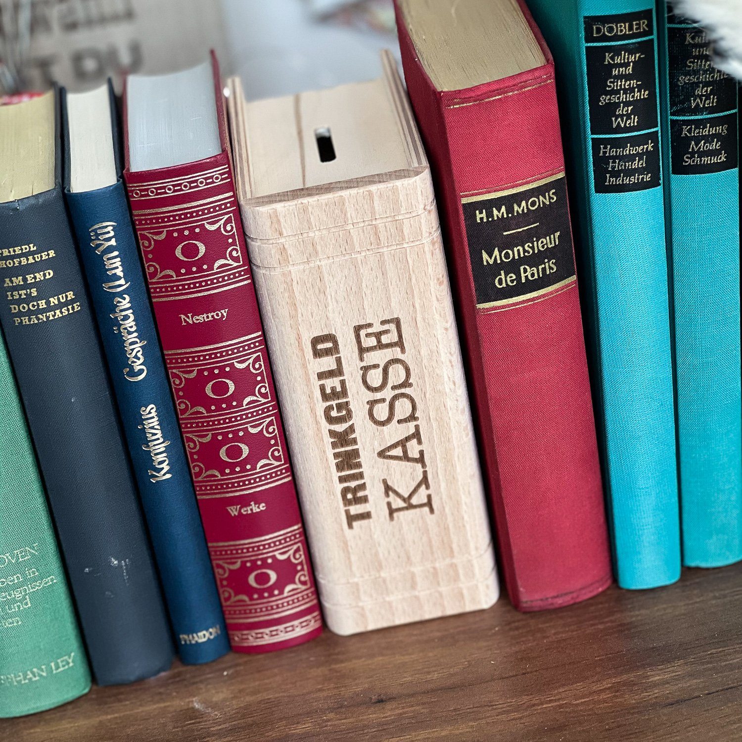 Spruchreif® Spardose Spardose in Buchform mit günstig online kaufen