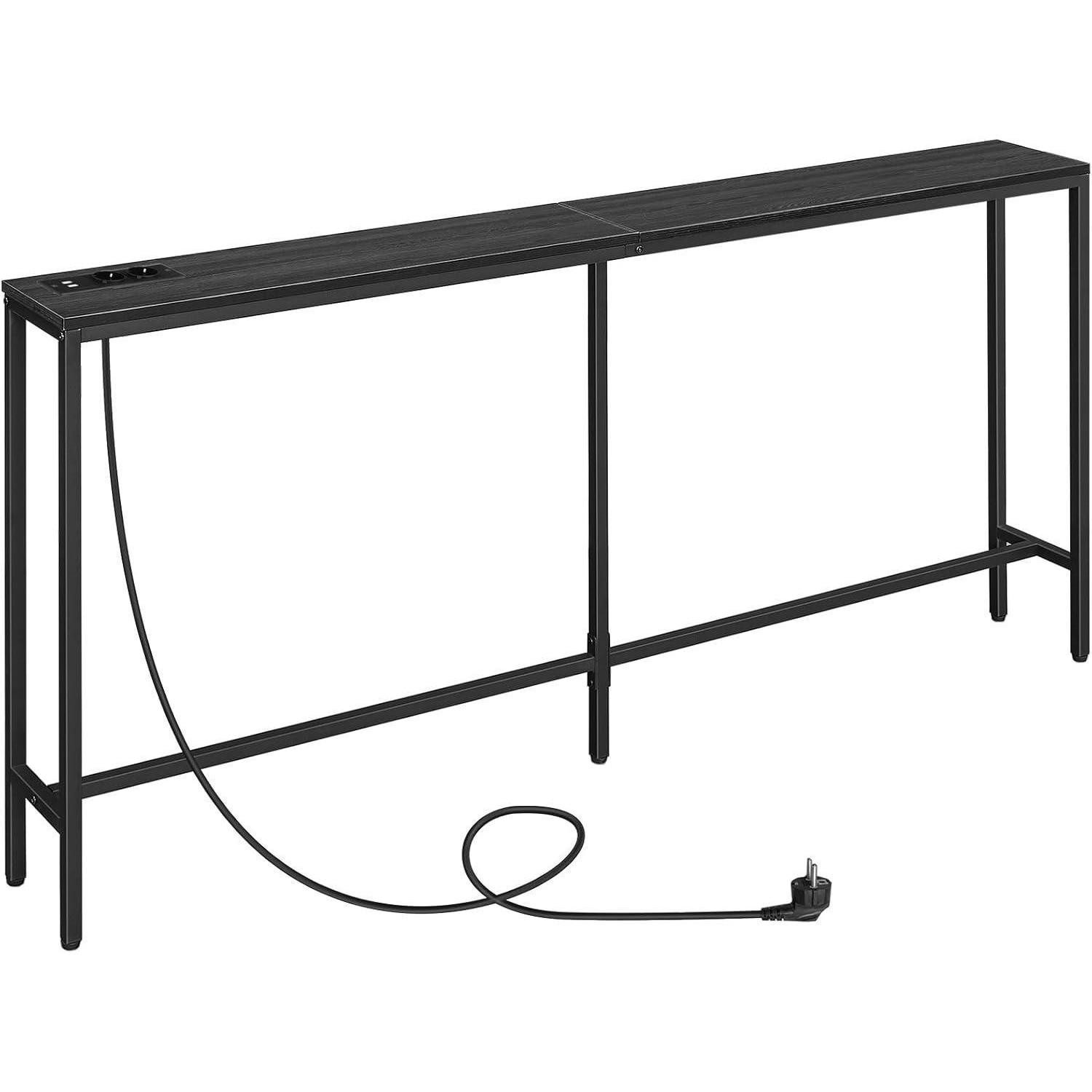 LuxusKollektion Konsolentisch Konsolentisch mit Ladestation USB-Anschlüssen günstig online kaufen