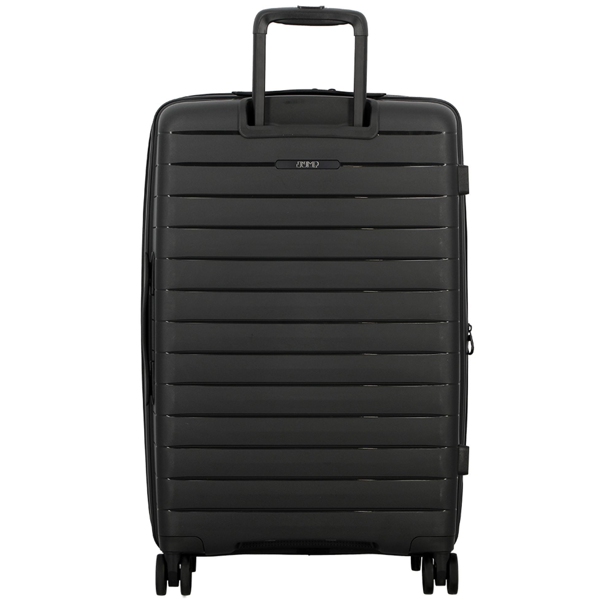 Jump Hartschalen-Trolley Striper, 4 Rollen, Polypropylen