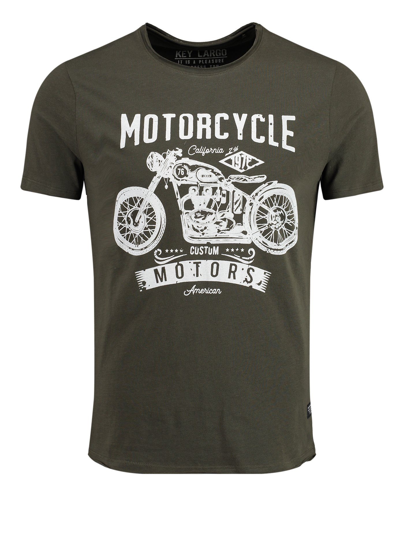 Key Largo T-Shirt MT OREGON TRAIL round (1er)