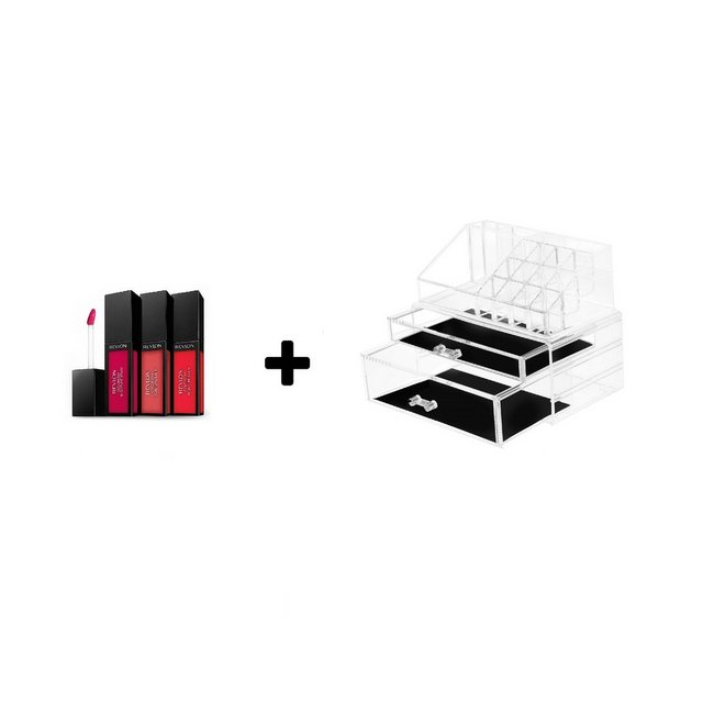 Stella Maris Make-Up Organizer Stilvolle Kosmetik Box mit Make-up Set