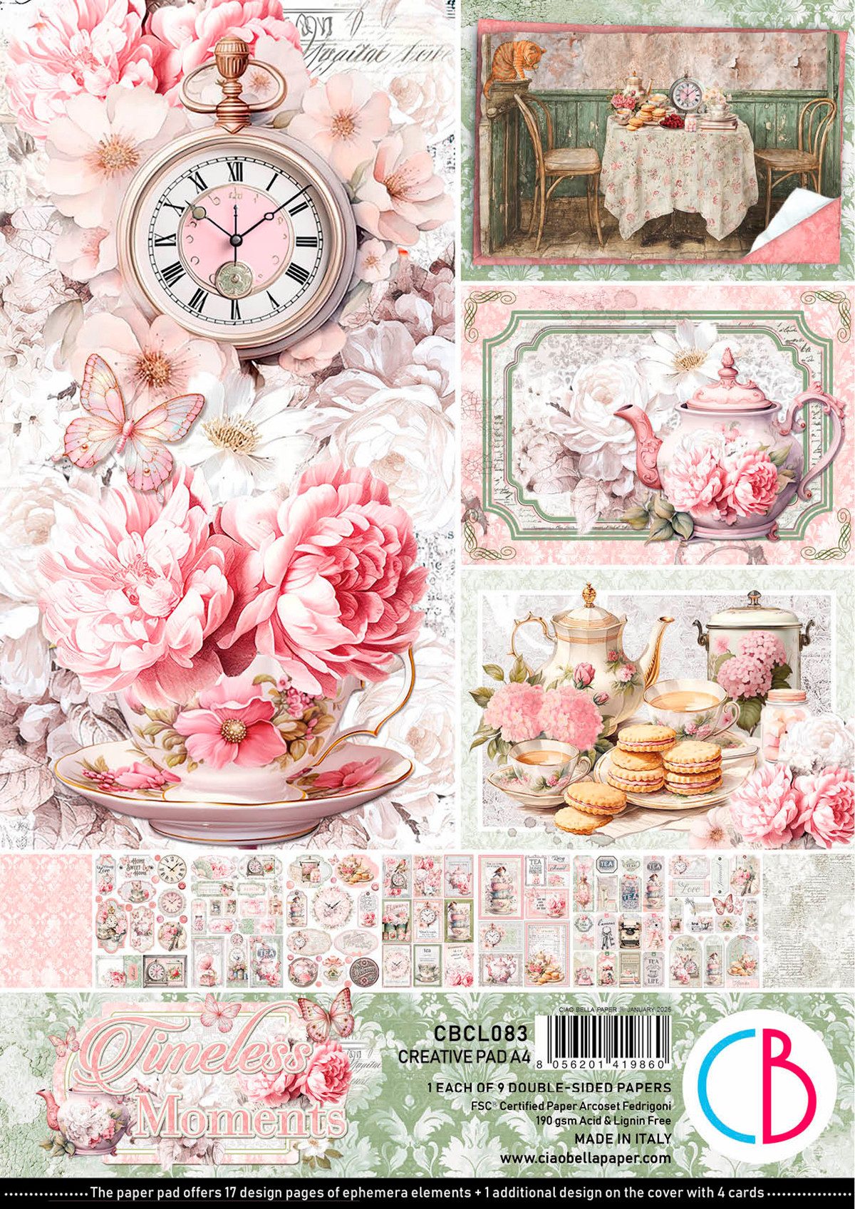 Seidenpapier Papier-Set 'Timeless Moments'