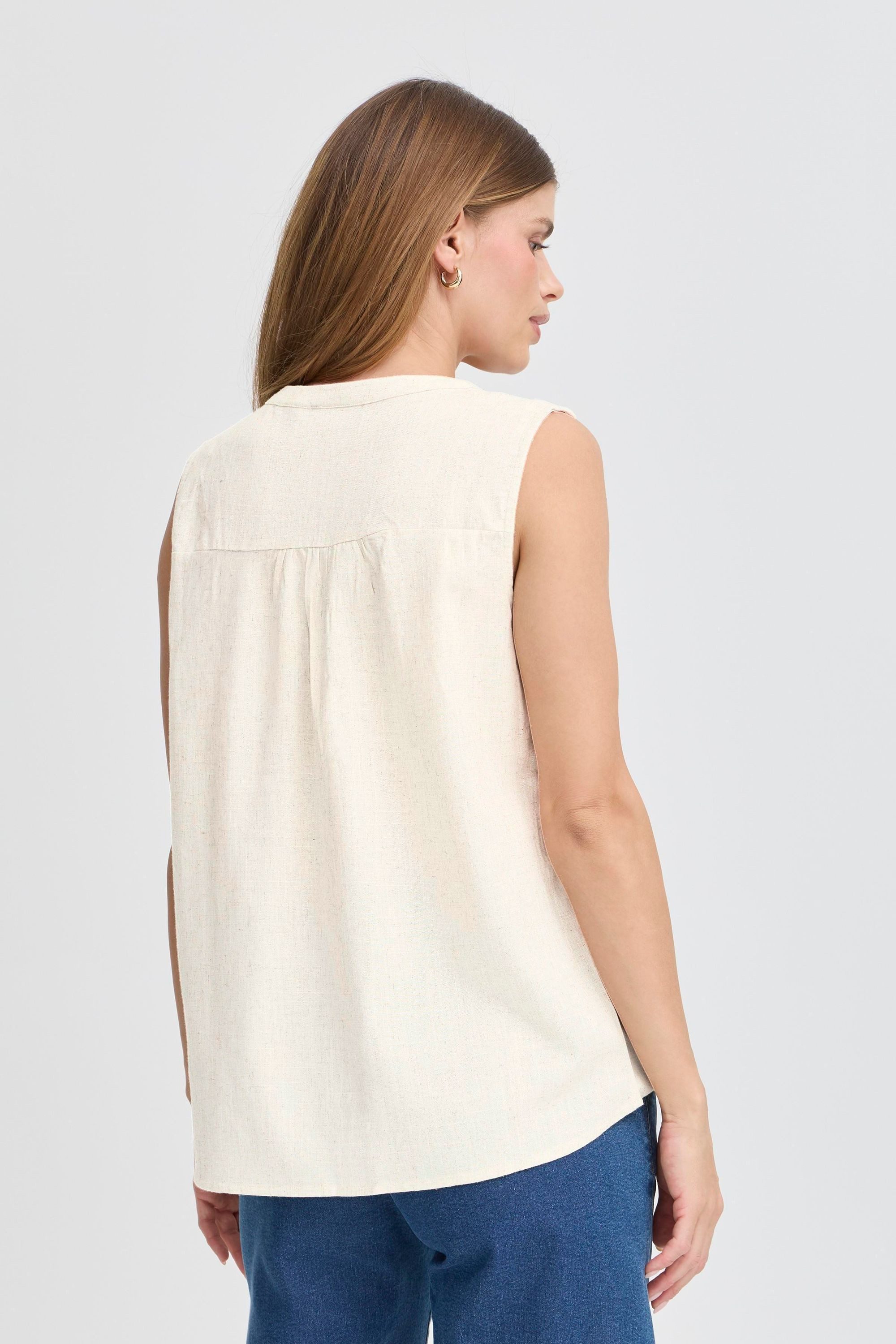 fransa Blusentop Ärmellose Bluse FRJUNA