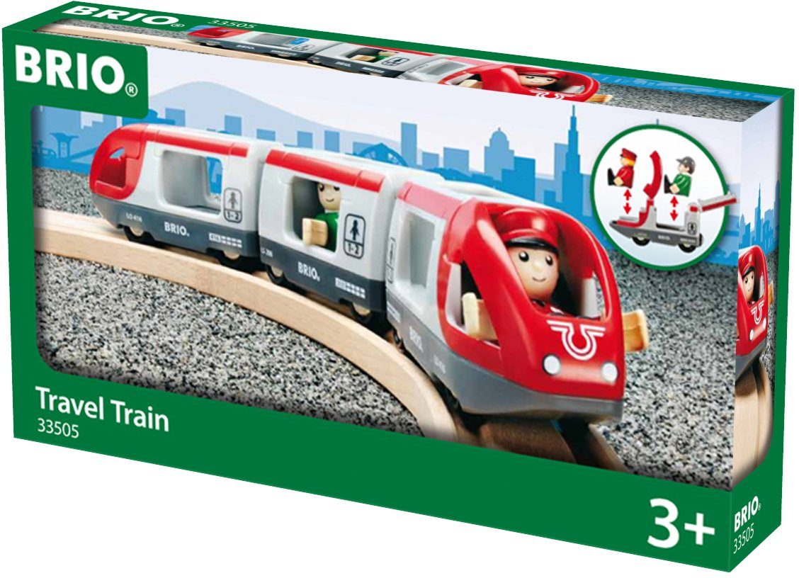 BRIO® Spielzeug-Eisenbahn BRIO® WORLD, Roter Reisezug günstig online kaufen