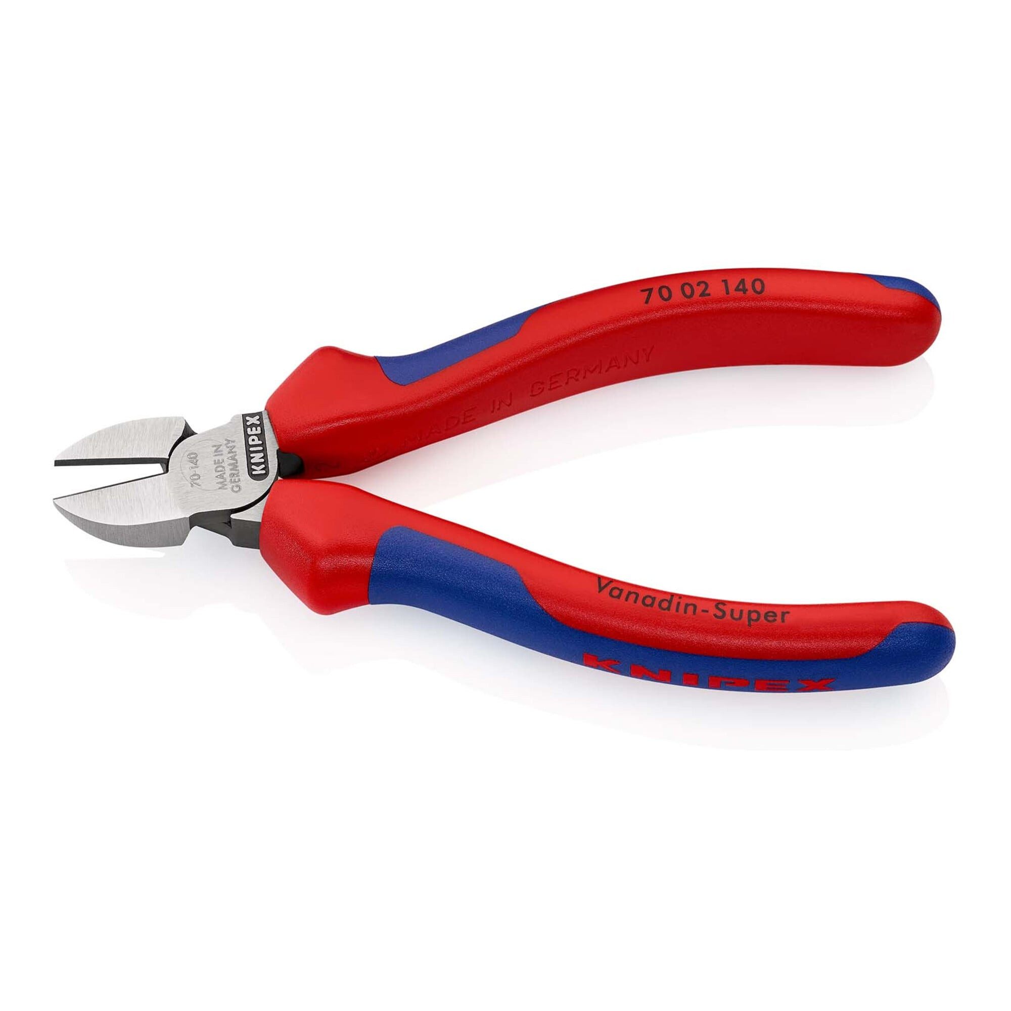 Knipex Seitenschneider KNIPEX 70 02 140 Seitenschneider mit Mehrkomponenten-Hüllen schwarz at