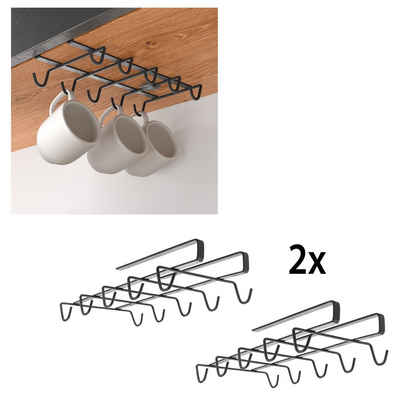 Metaltex Einhängekorb (2 St), für 10 Tassem