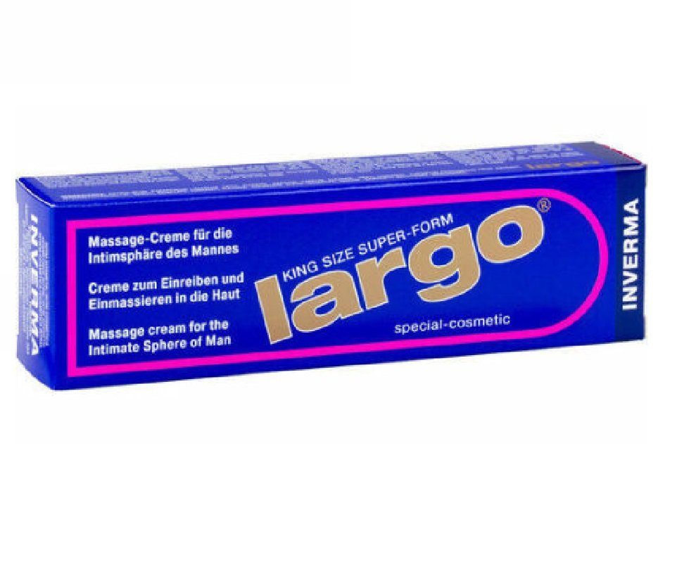 Inverma Stimulationsgel Largo Creme Penis Massage Creme King Size Stimulation, Packung, 1-tlg., Pflegend