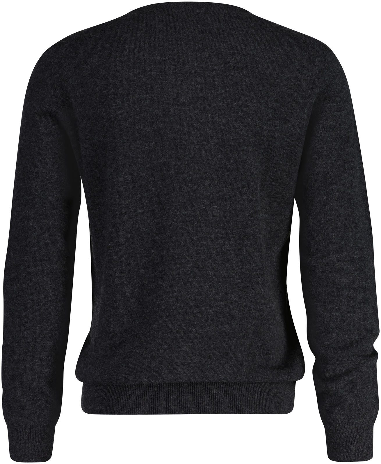 Gant V-Ausschnitt-Pullover EXTRAFINE LAMBSWOOL V-NECK mit Logostickerei günstig online kaufen