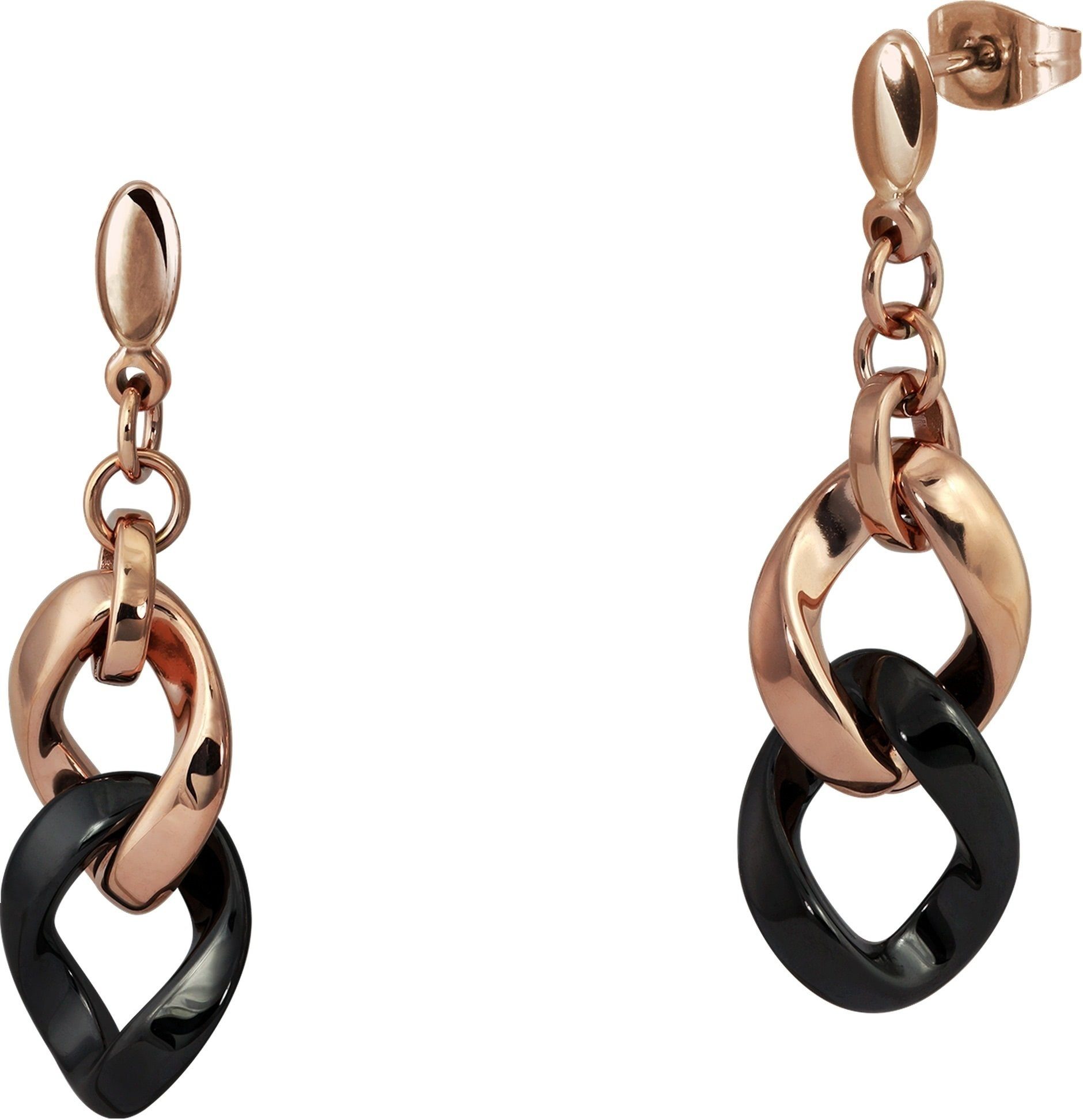 Amello Paar Ohrhänger Amello Ohrringe Edelstahl Keramik (Ohrhänger), Damen günstig online kaufen