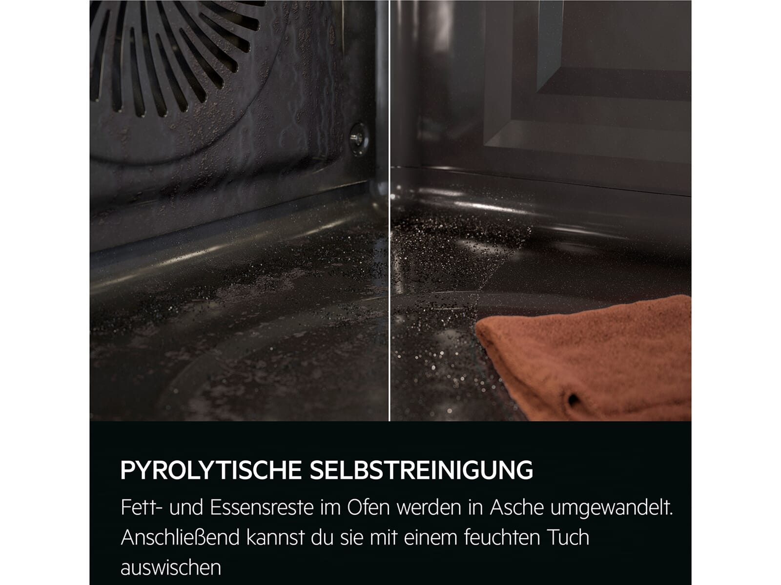 AEG Backofen-Set, mit kein Auszug vorhanden, Pyrolyse-Selbstreinigung, Timer, TouchControl-Bedienung