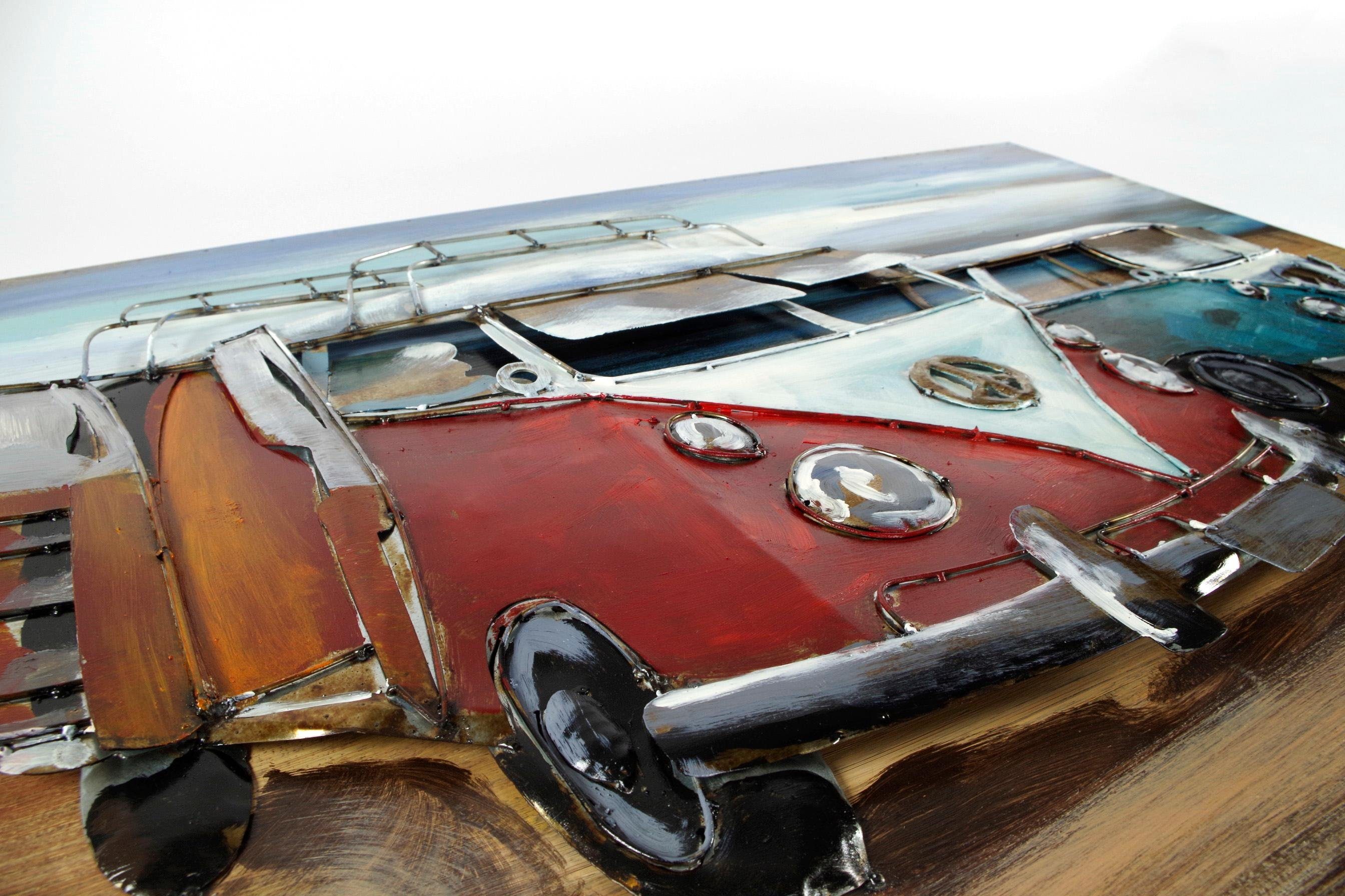locker Metallbild 3D BULLI