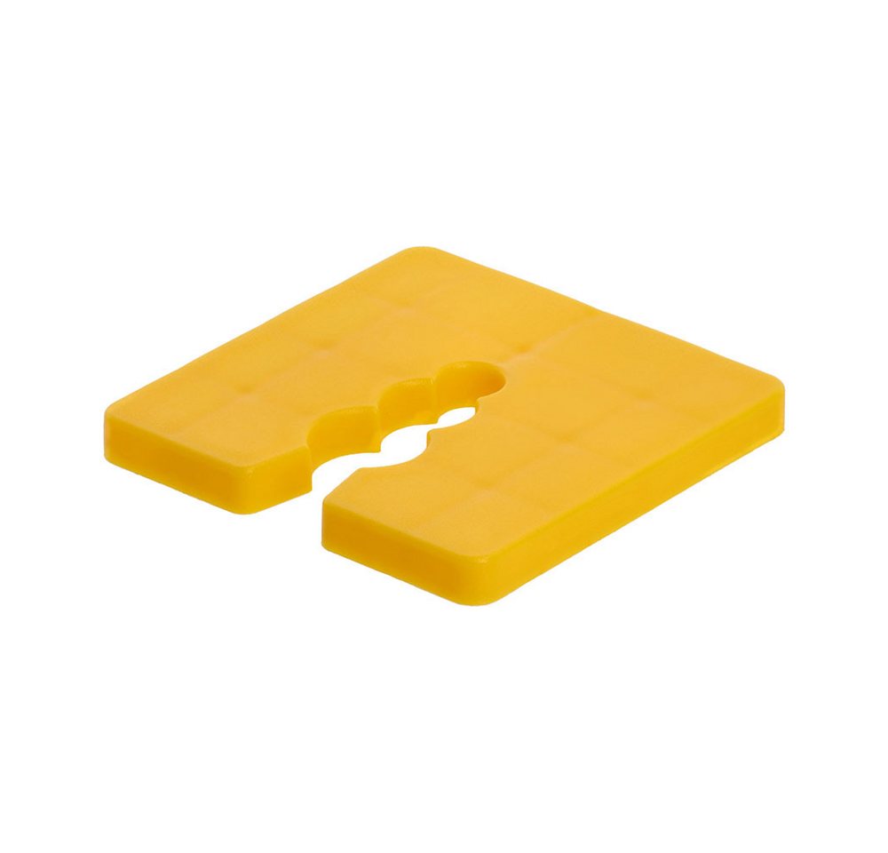 Klimas Distanzplatte Ausgleichsplättchen / Distanzpads – 50 × 50 mm (50-St) Polyethylen – Montage- & Abstandshalter