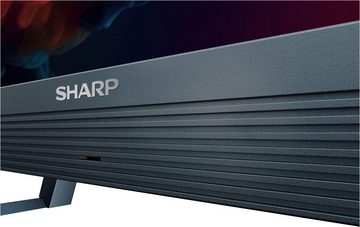Sharp 4T-C65FQx LED-Fernseher (164 cm/65 Zoll, 4K Ultra HD, Google TV, Quantum Dot, QLED, Dolby Atmos, Dolby Vision, HDMI 2.1 mit eARC)