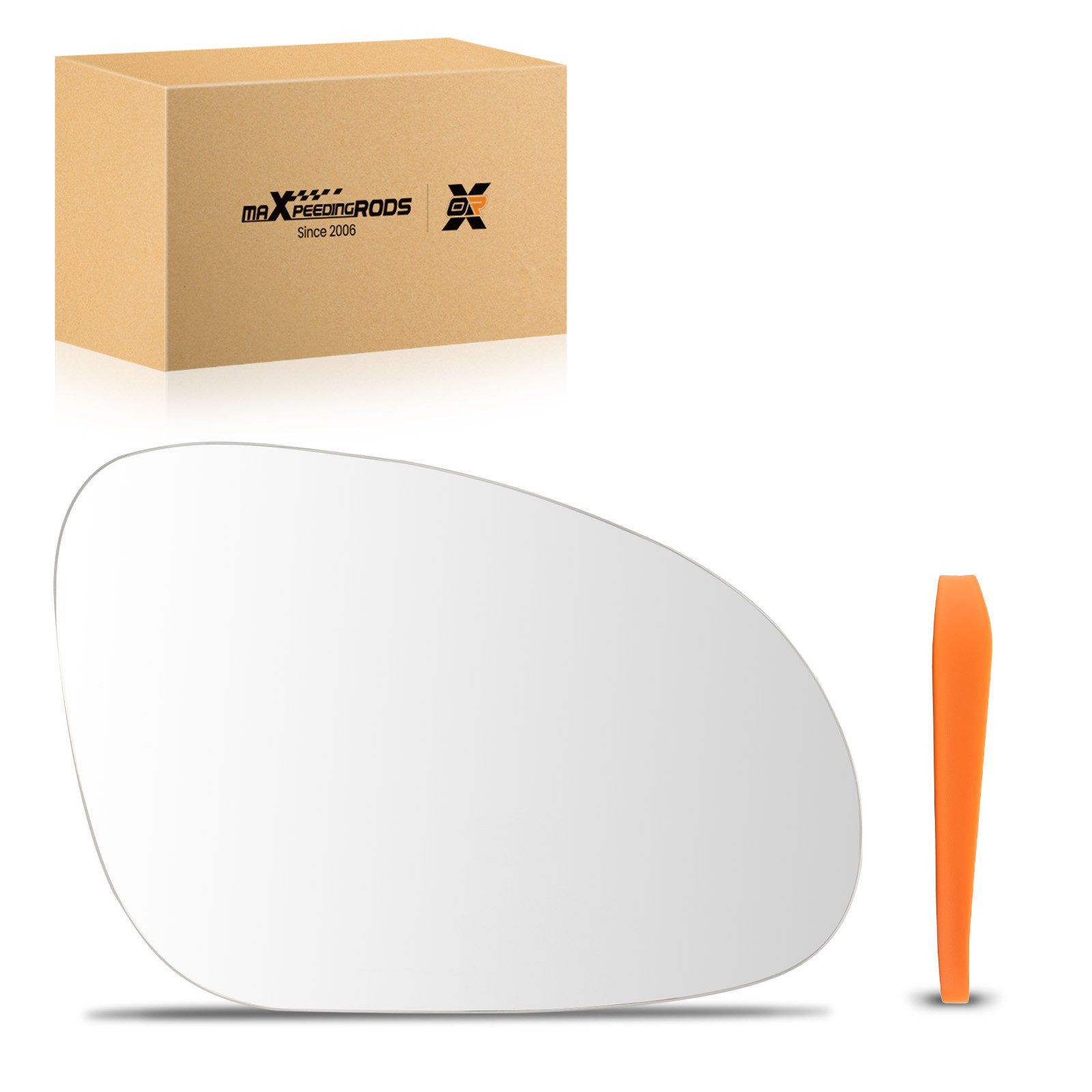 maXpeedingrods Autospiegel, Außenspiegelglas Beheizt Rechts for SEAT ALHAMBRA VW SHARAN 2004-2010