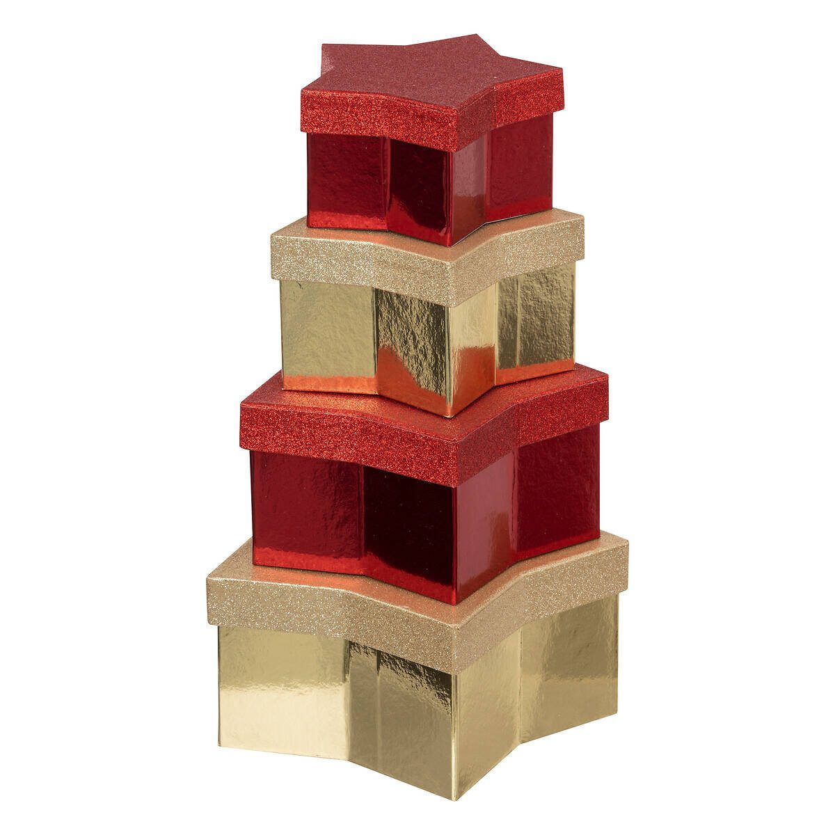 Atmosphera Créateur d'intérieur Aufbewahrungsbox Geschenkboxen (4er-Set)