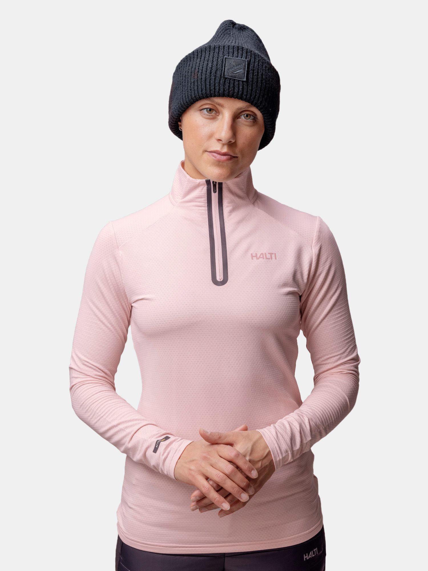 HALTI Rollkragenpullover Jaako Women Half Zip Shirt *