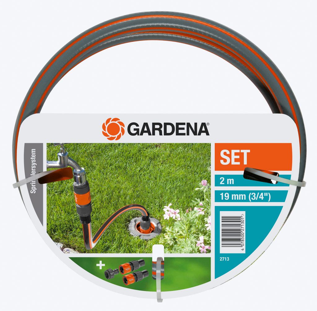 GARDENA Bewässerungssystem GARDENA Profi-System Anschlussgarnitur Pipeline Sprinkler