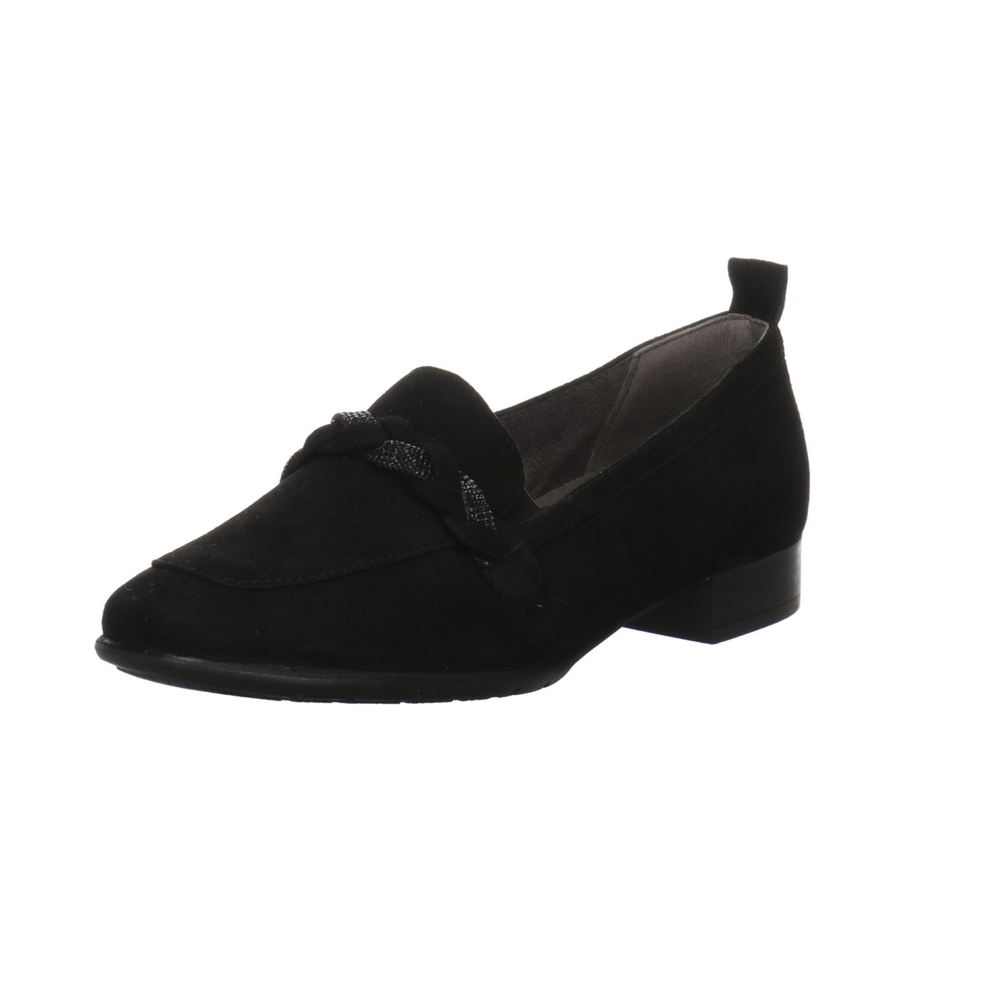 Schuhe BLACK COMFORT Slipper Tamaris Veloursleder Damen Slipper Slipper